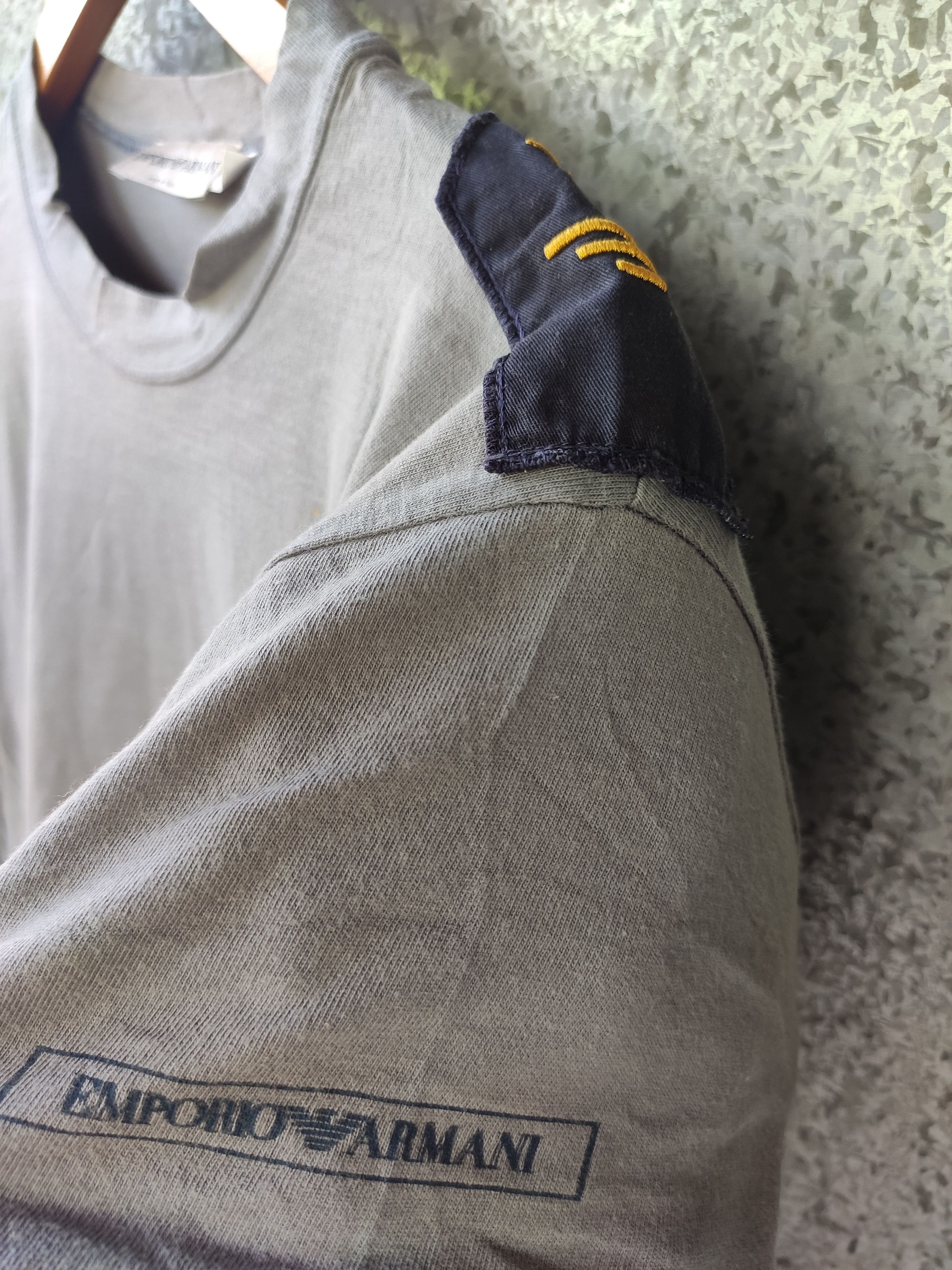 Armani 🔥 Emporio Armani t shirt patches Size US M / EU 48-50 / 2 - 2 Thumbnail