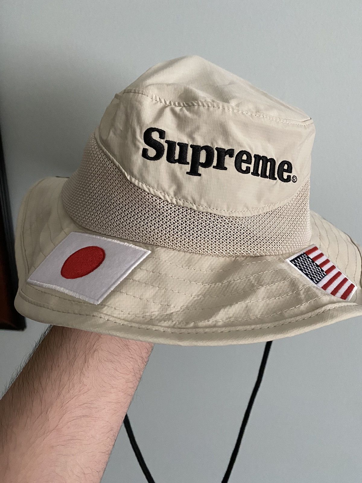 Supreme best sale flags boonie