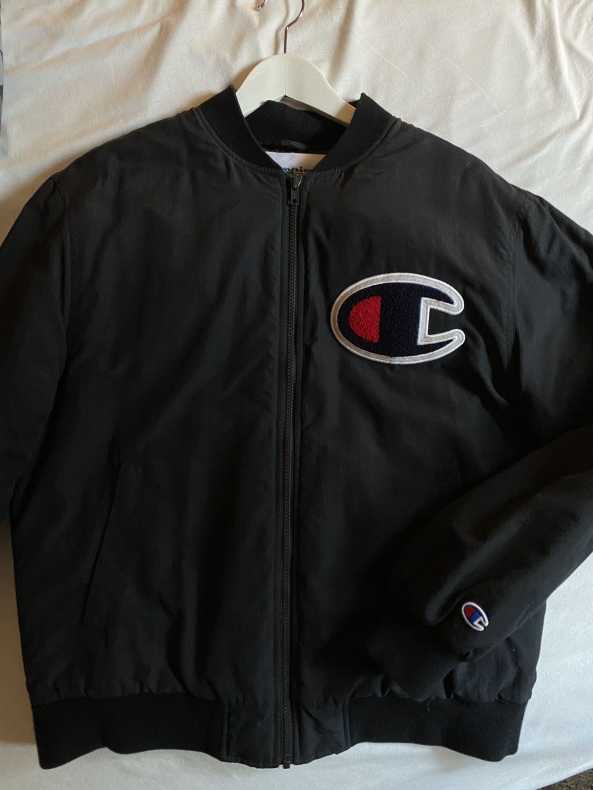 Champion Supreme Supreme X Champion Bomber Grailed