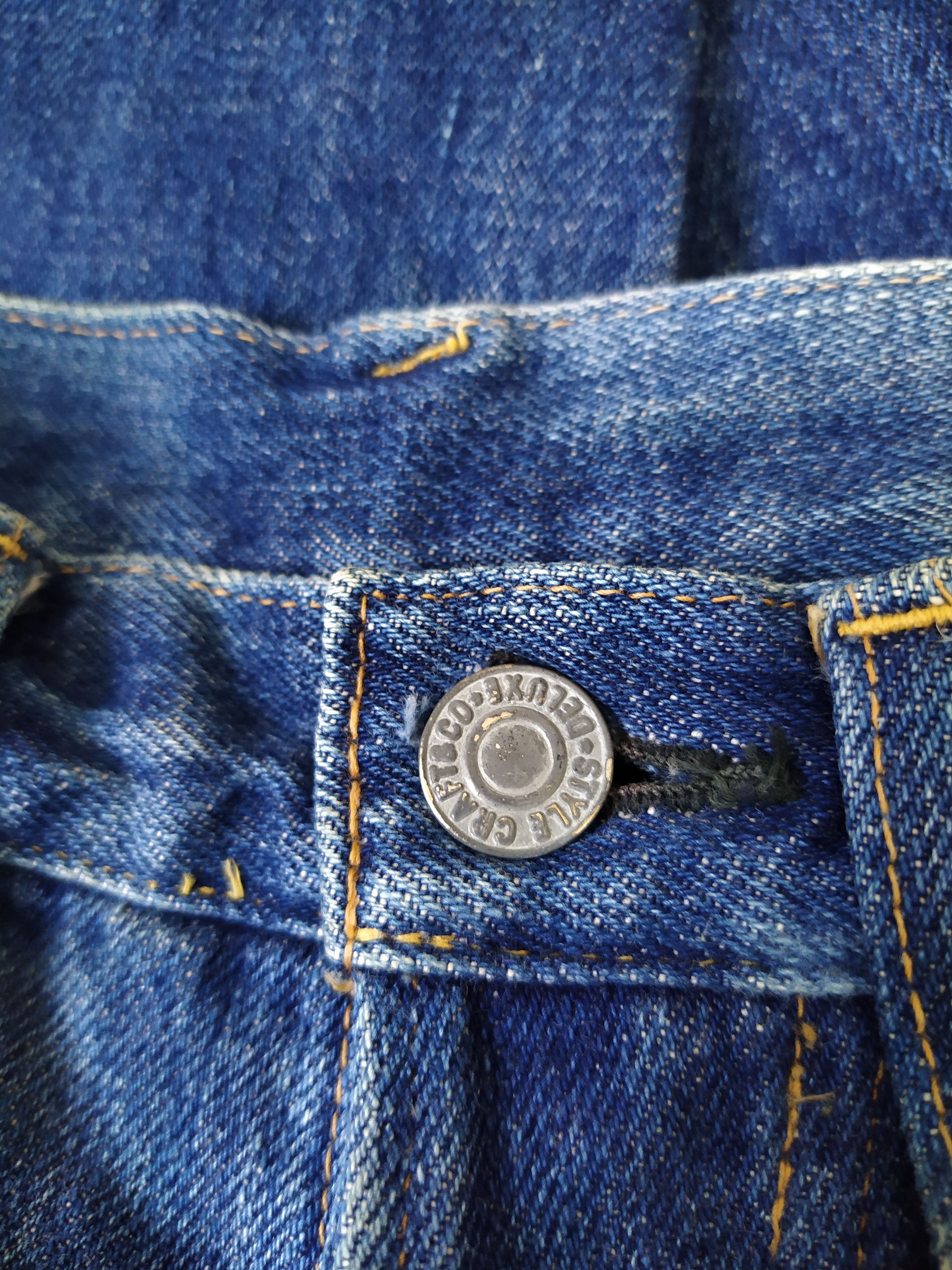 Evisu EVIS STYLE CRAFT CO DELUXE SELVEDGE DENIM (B353) Size US 27 - 5 Thumbnail