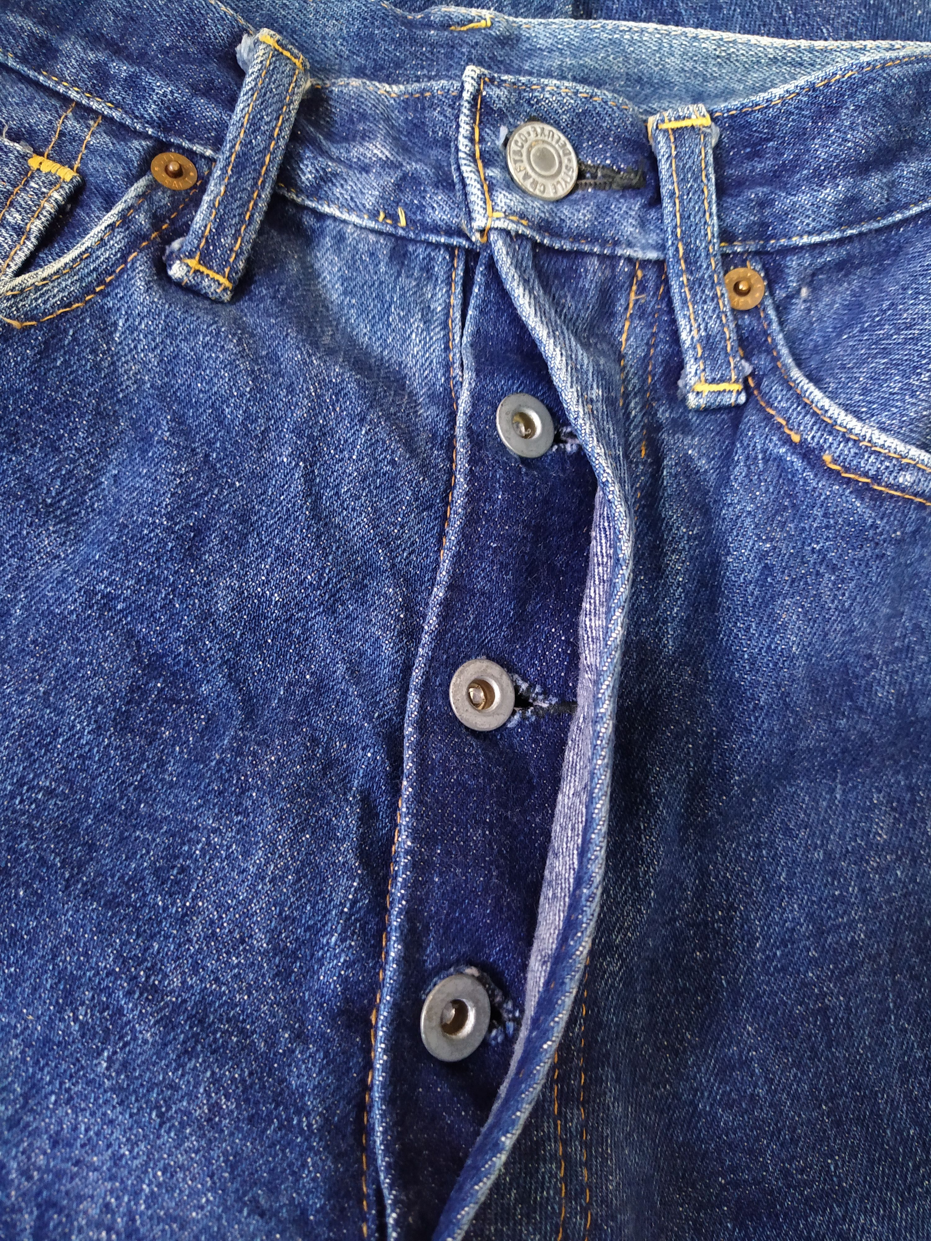 Evisu EVIS STYLE CRAFT CO DELUXE SELVEDGE DENIM (B353) Size US 27 - 6 Thumbnail
