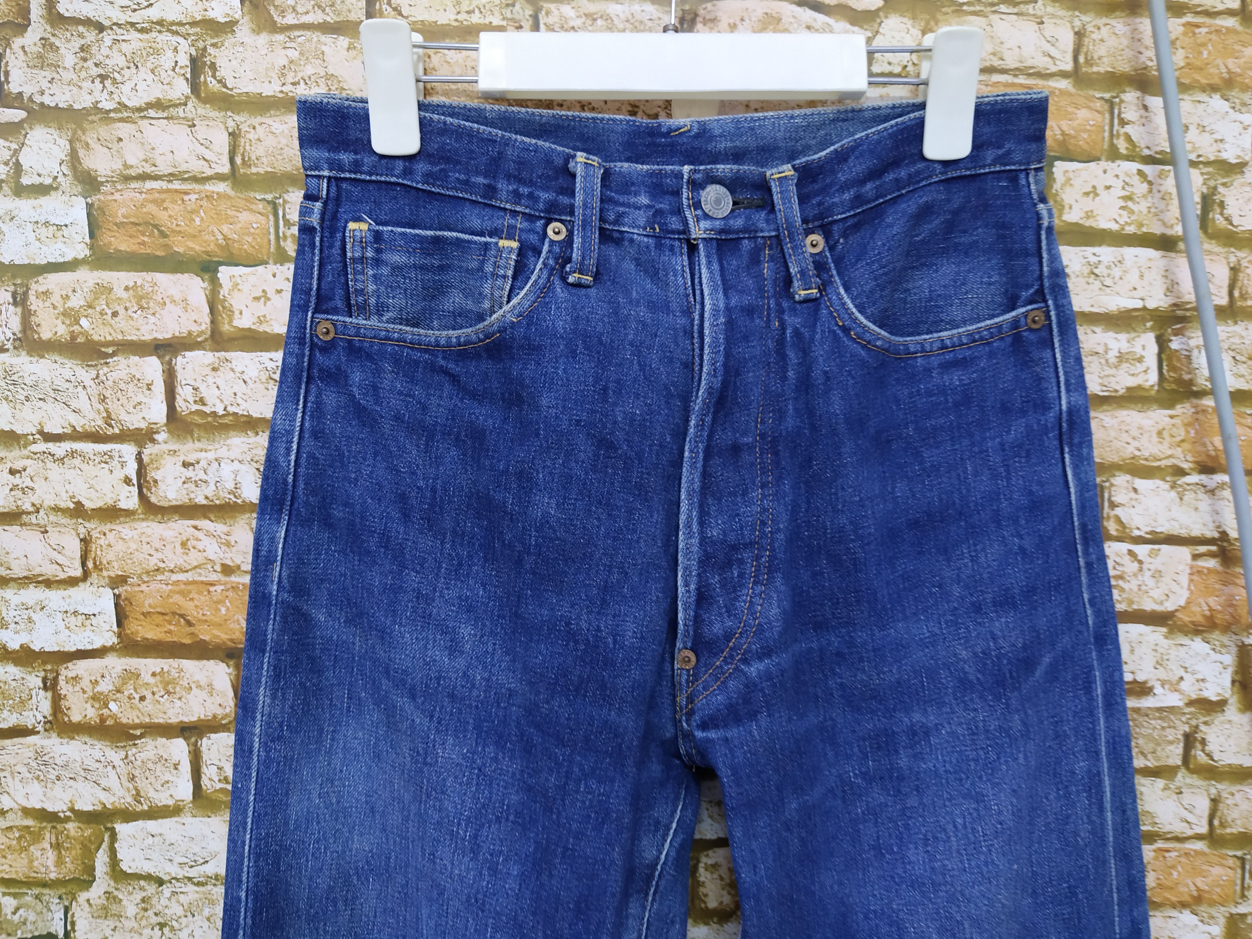 Evisu EVIS STYLE CRAFT CO DELUXE SELVEDGE DENIM (B353) Size US 27 - 2 Thumbnail