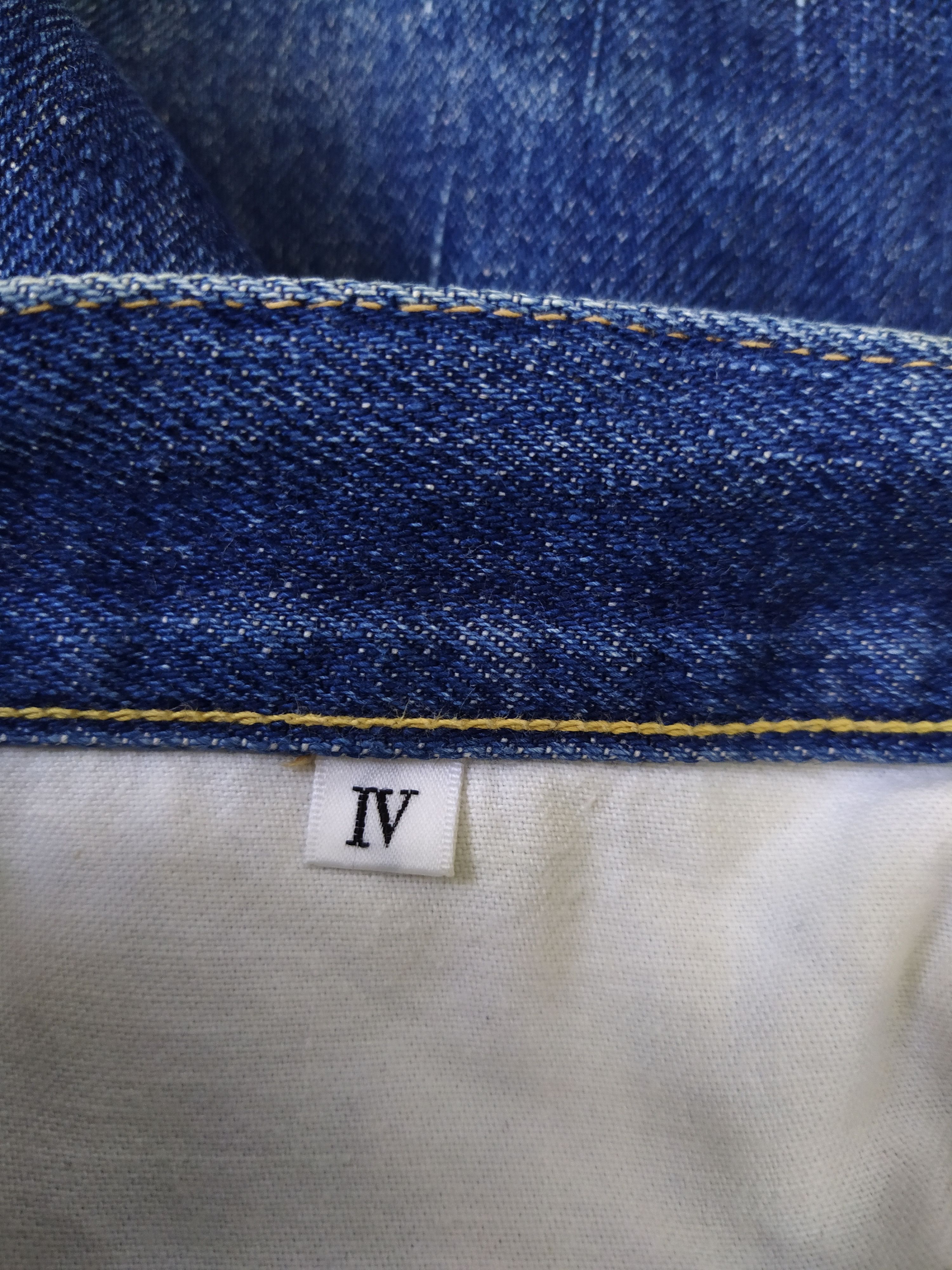 Evisu EVIS STYLE CRAFT CO DELUXE SELVEDGE DENIM (B353) Size US 27 - 8 Thumbnail