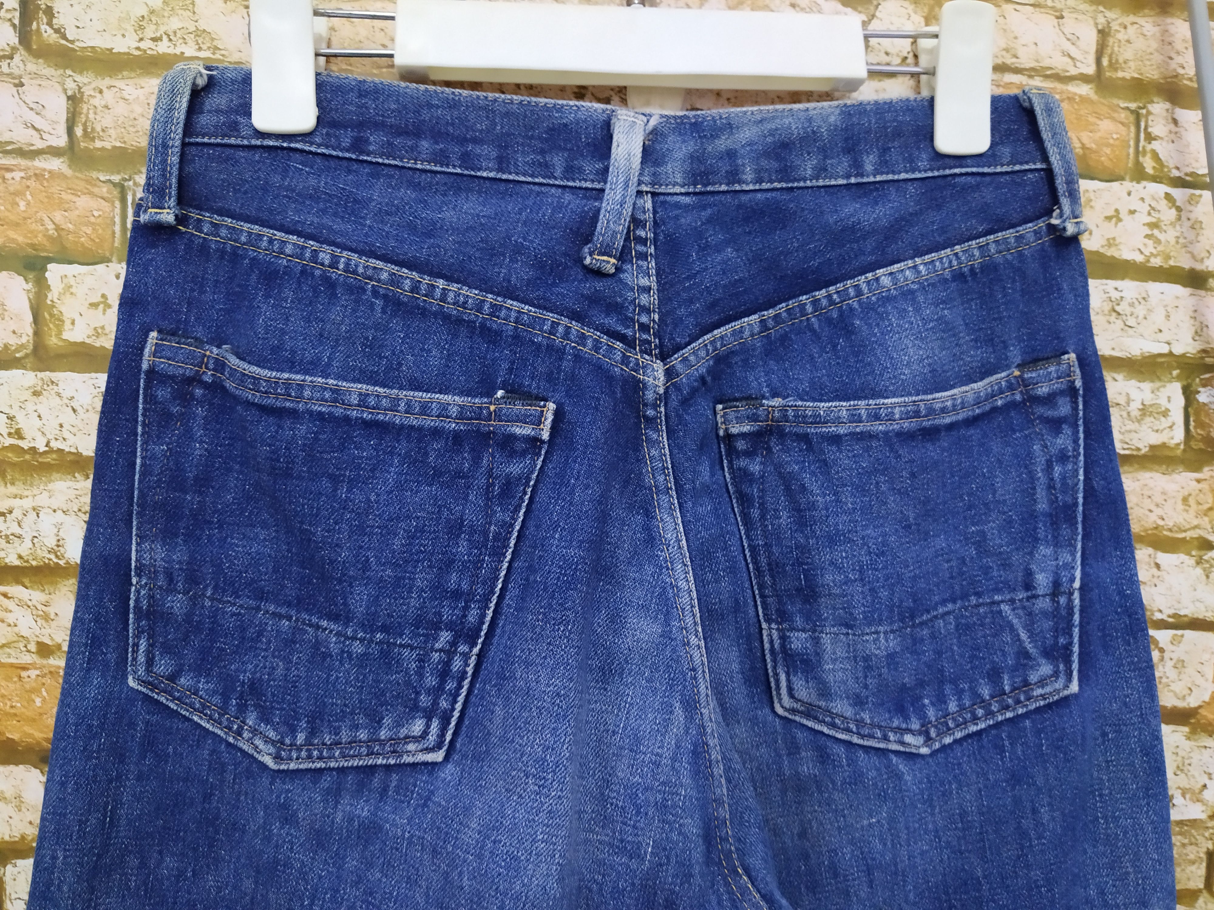 Evisu EVIS STYLE CRAFT CO DELUXE SELVEDGE DENIM (B353) Size US 27 - 4 Thumbnail