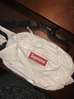 Supreme waist outlet bag fw17 white