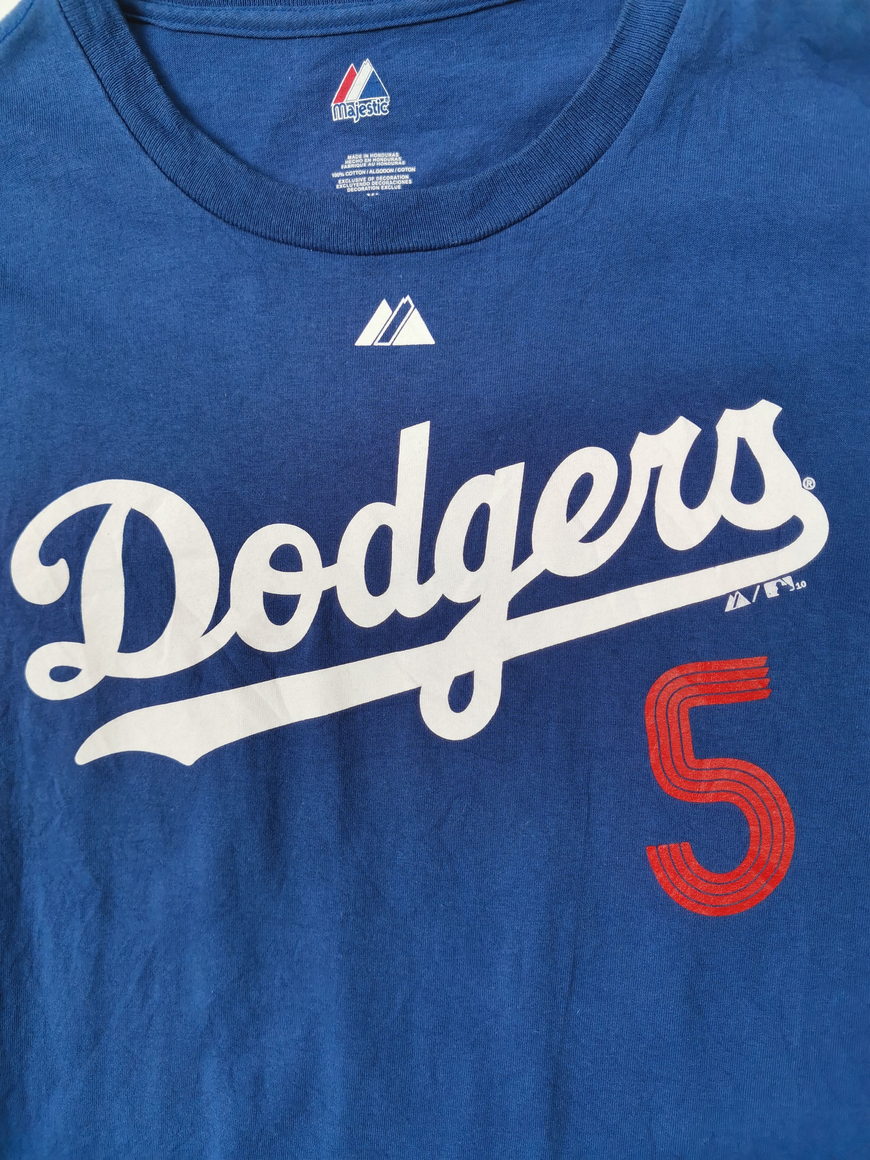 MLB Bassball Dodgers Big Logo T-shirt Size US XL / EU 56 / 4 - 4 Thumbnail