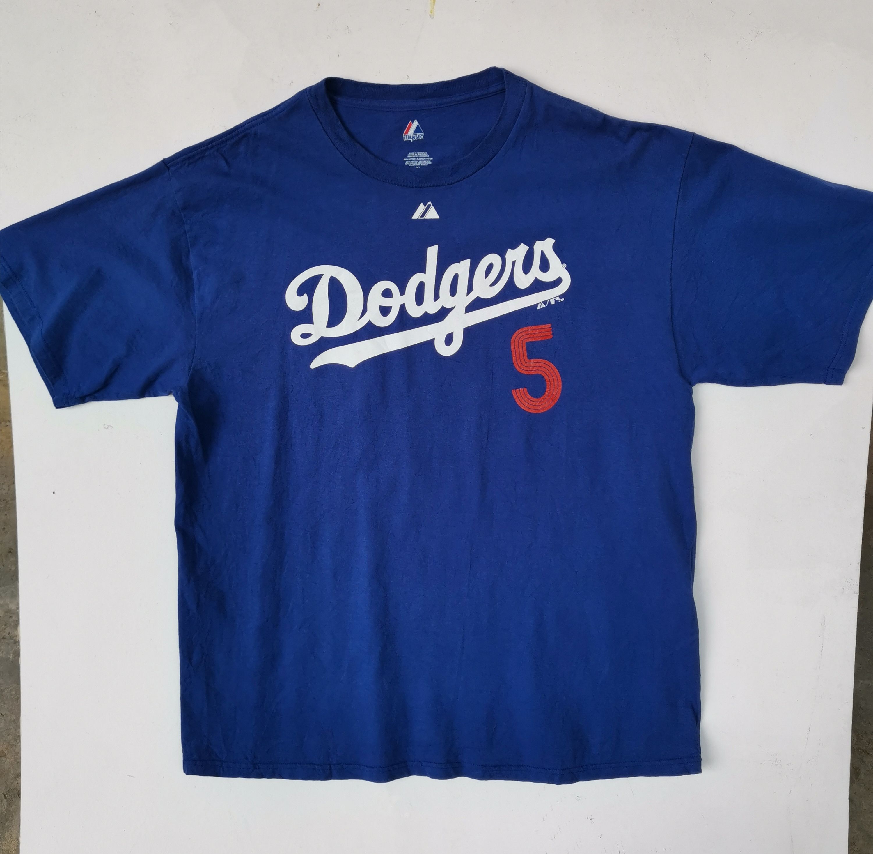 MLB Bassball Dodgers Big Logo T-shirt Size US XL / EU 56 / 4 - 1 Thumbnail