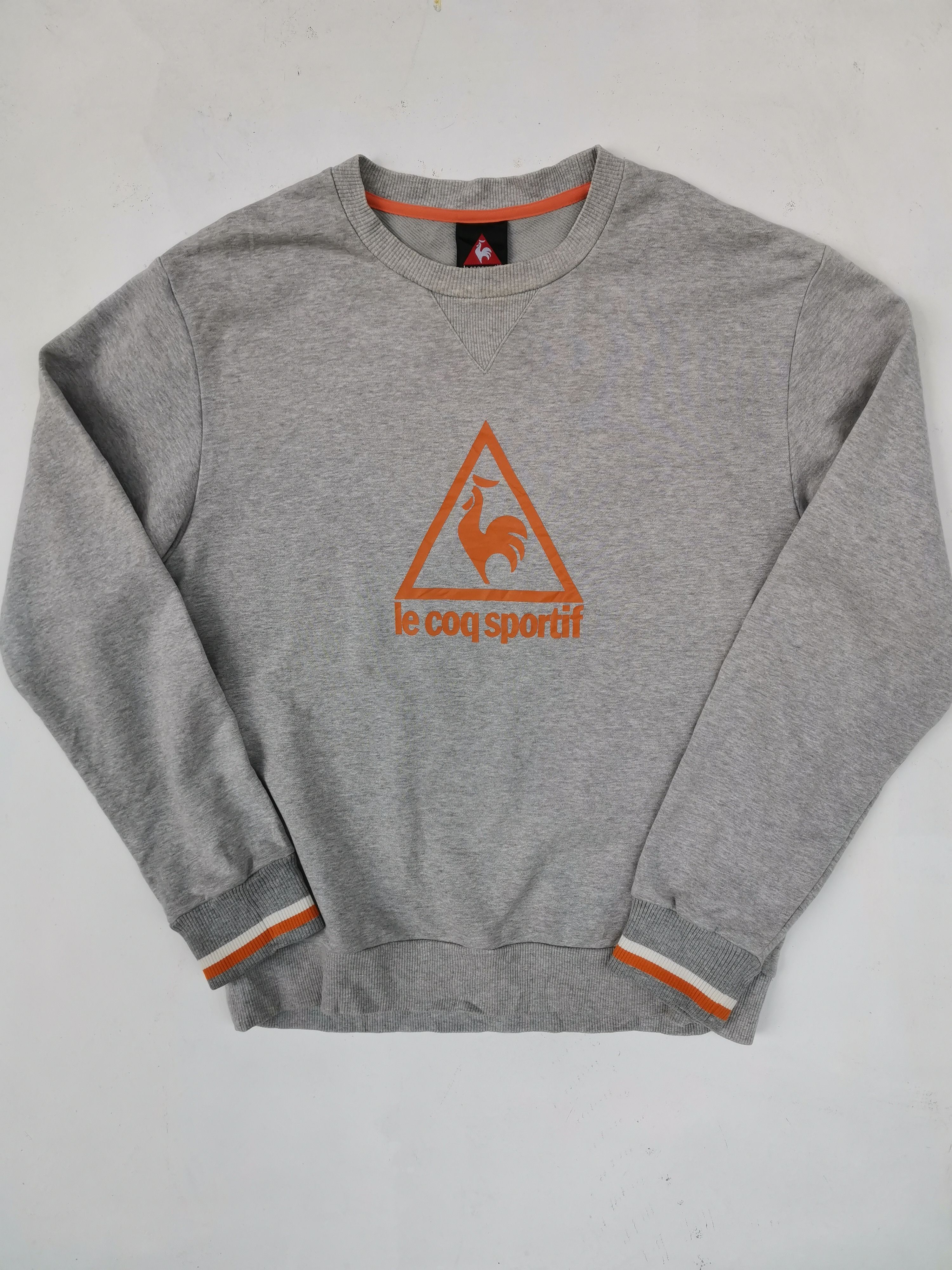 Japanese Brand Vintage Le Coq Sportif Big Logo Sweatshirts Size US L / EU 52-54 / 3 - 1 Thumbnail