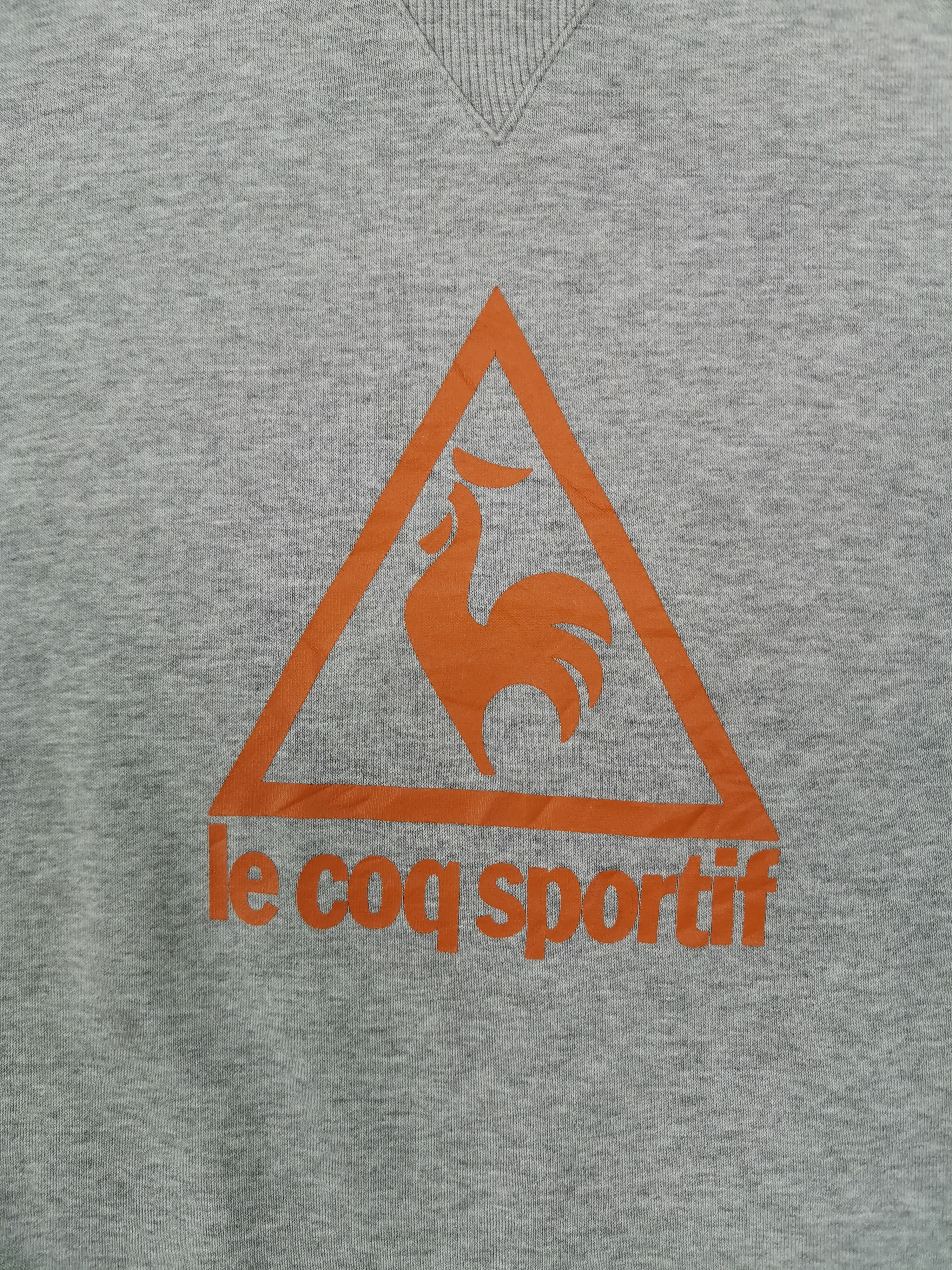 Japanese Brand Vintage Le Coq Sportif Big Logo Sweatshirts Size US L / EU 52-54 / 3 - 5 Thumbnail