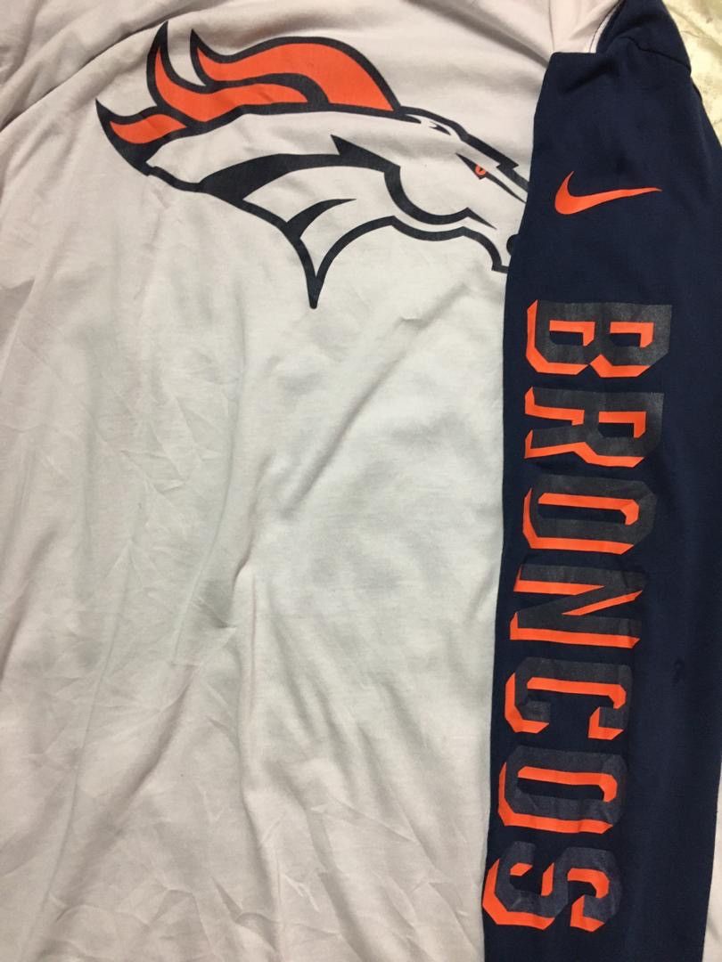 NHL × Nike Vintage Nike Denver Broncos NFL long sleeves shirt Size US L / EU 52-54 / 3 - 4 Thumbnail
