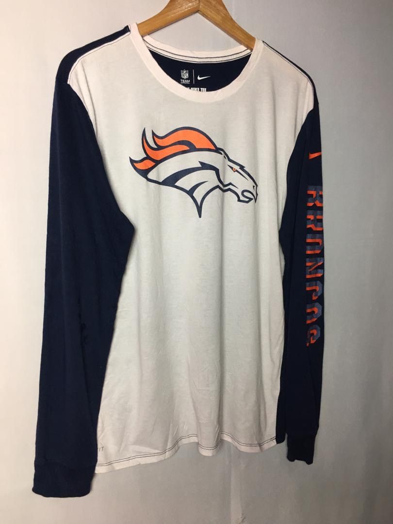 NHL × Nike Vintage Nike Denver Broncos NFL long sleeves shirt Size US L / EU 52-54 / 3 - 2 Thumbnail