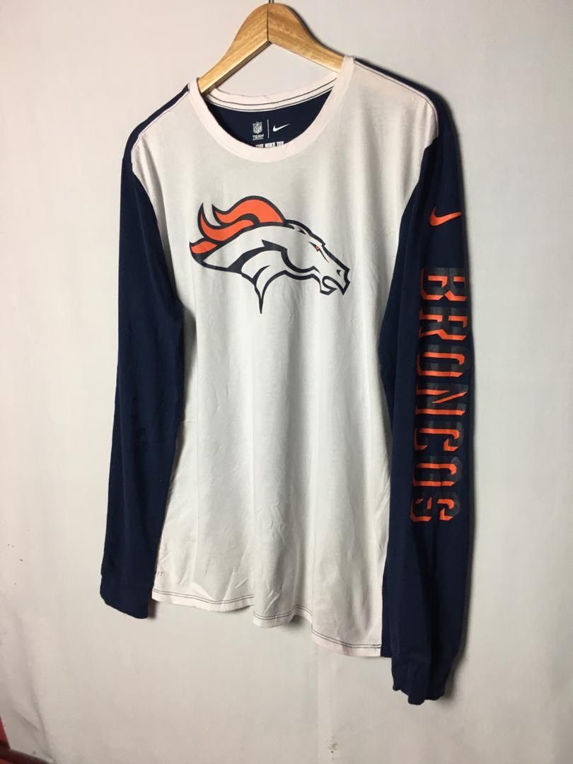 NHL × Nike Vintage Nike Denver Broncos NFL long sleeves shirt Size US L / EU 52-54 / 3 - 1 Thumbnail