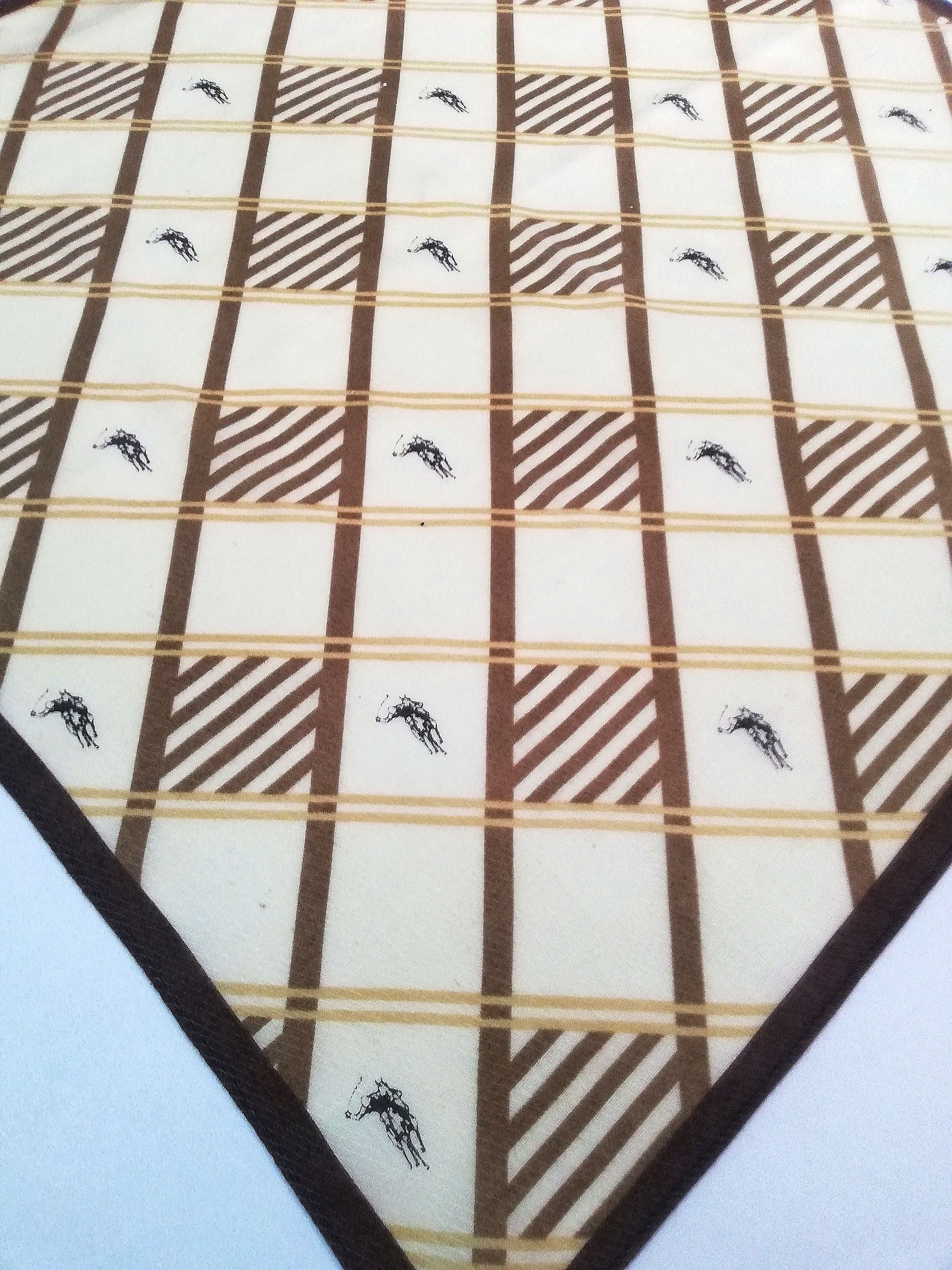 Beverly Hills Polo Club × Vintage POLO CLUB BANDANA HANDKERCHIEF VINTAGE DESIGN Size ONE SIZE - 2 Thumbnail