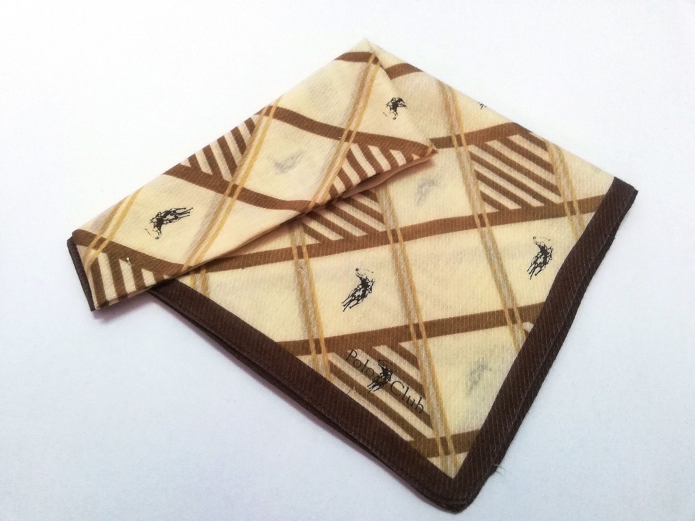 Beverly Hills Polo Club × Vintage POLO CLUB BANDANA HANDKERCHIEF VINTAGE DESIGN Size ONE SIZE - 1 Thumbnail