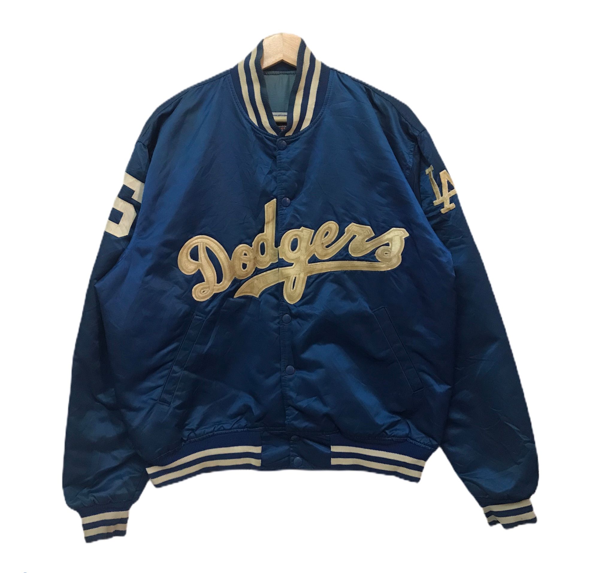 Starter Vintage Starter LA Dodgers Satin Jacket Diamond Collection Size US L / EU 52-54 / 3 - 2 Preview