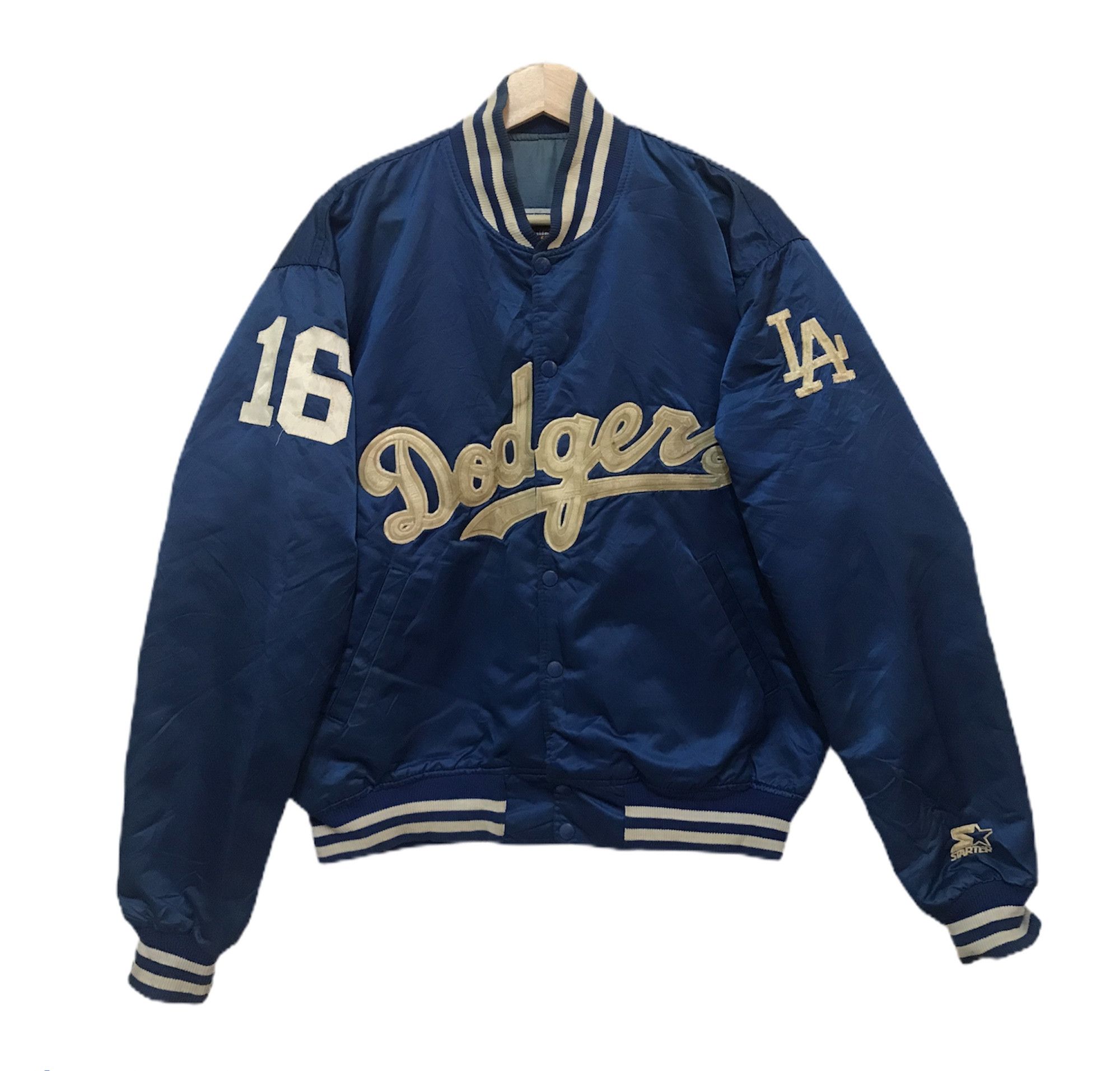 Starter Vintage Starter LA Dodgers Satin Jacket Diamond Collection Size US L / EU 52-54 / 3 - 1 Preview