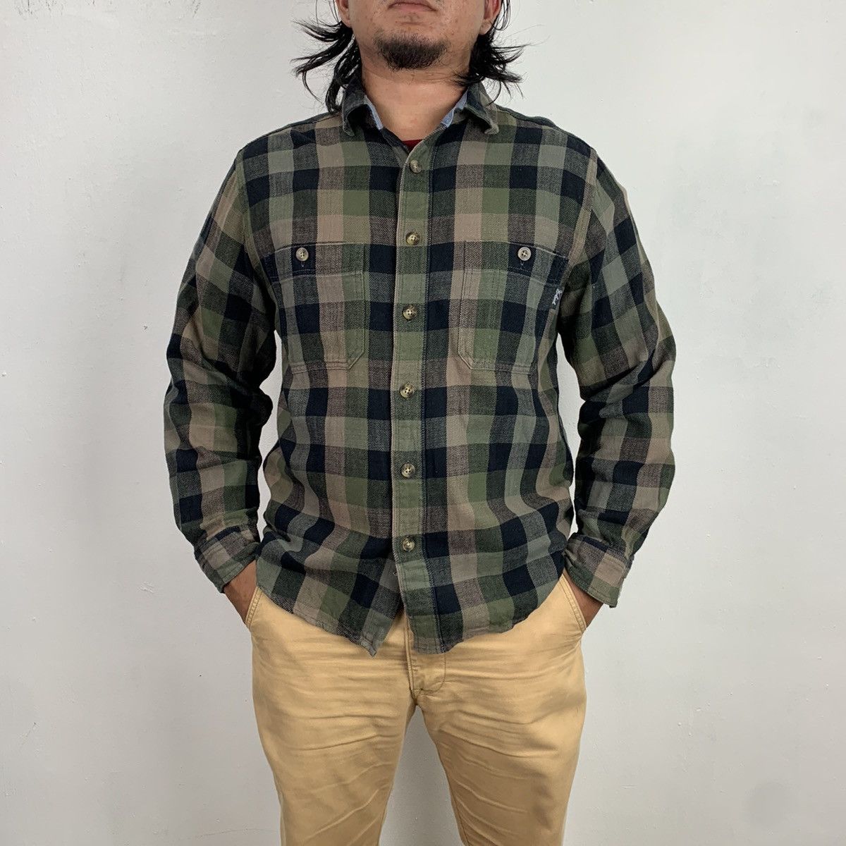 Valelives grey web flannel