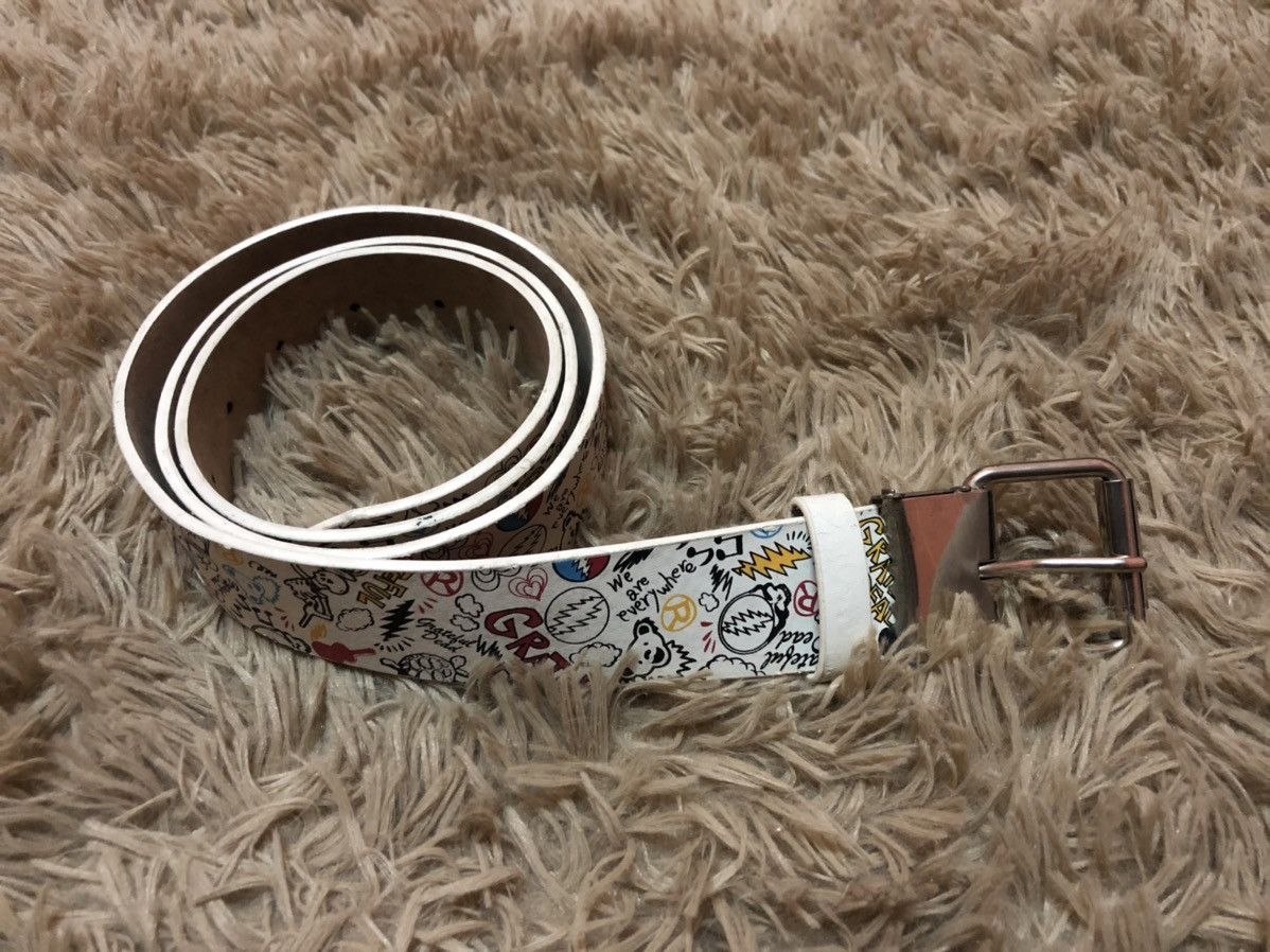 Grateful Dead Grateful Dead Pop Art Printing Belts Size 44 - 2 Thumbnail