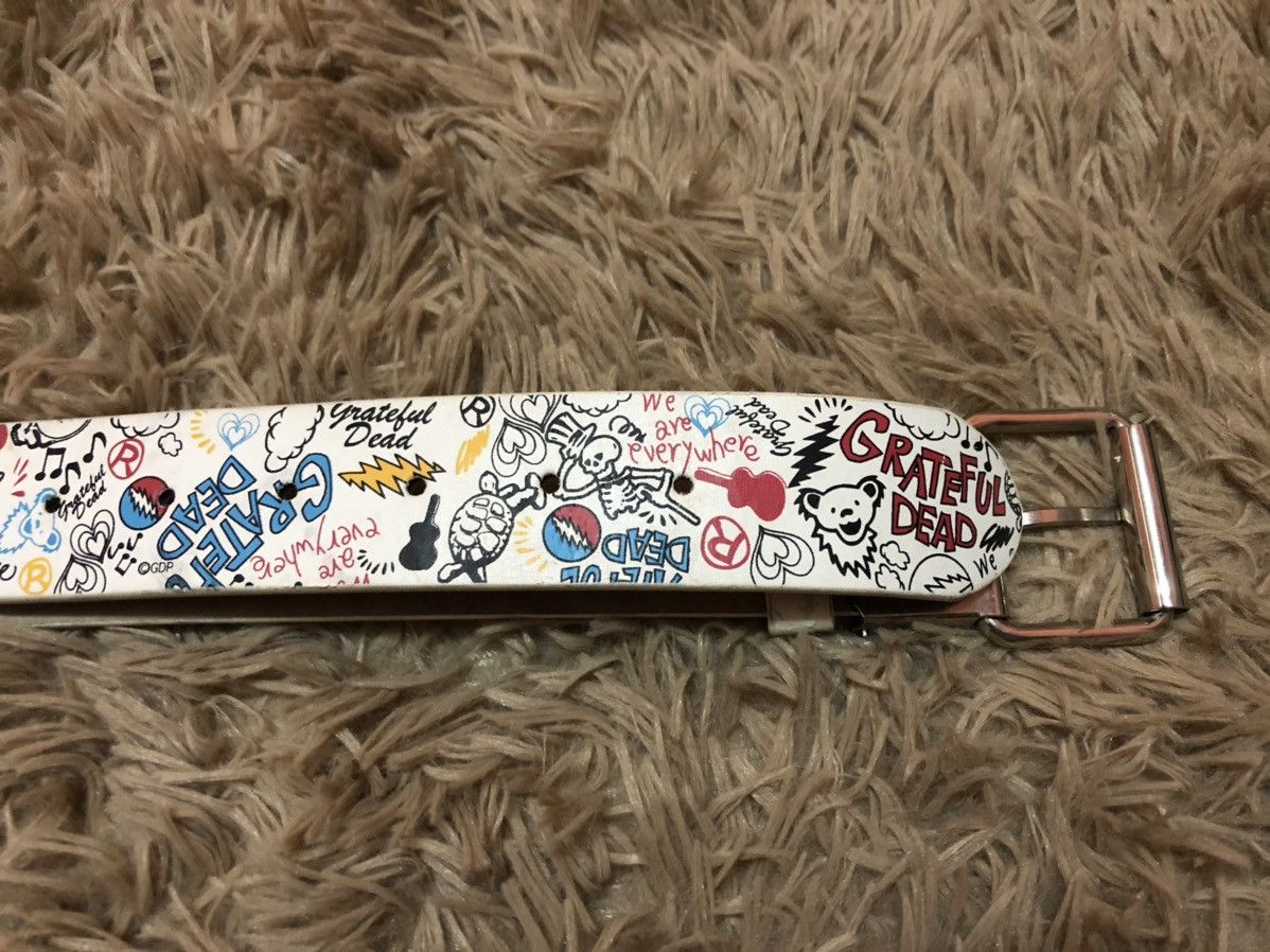 Grateful Dead Grateful Dead Pop Art Printing Belts Size 44 - 3 Thumbnail