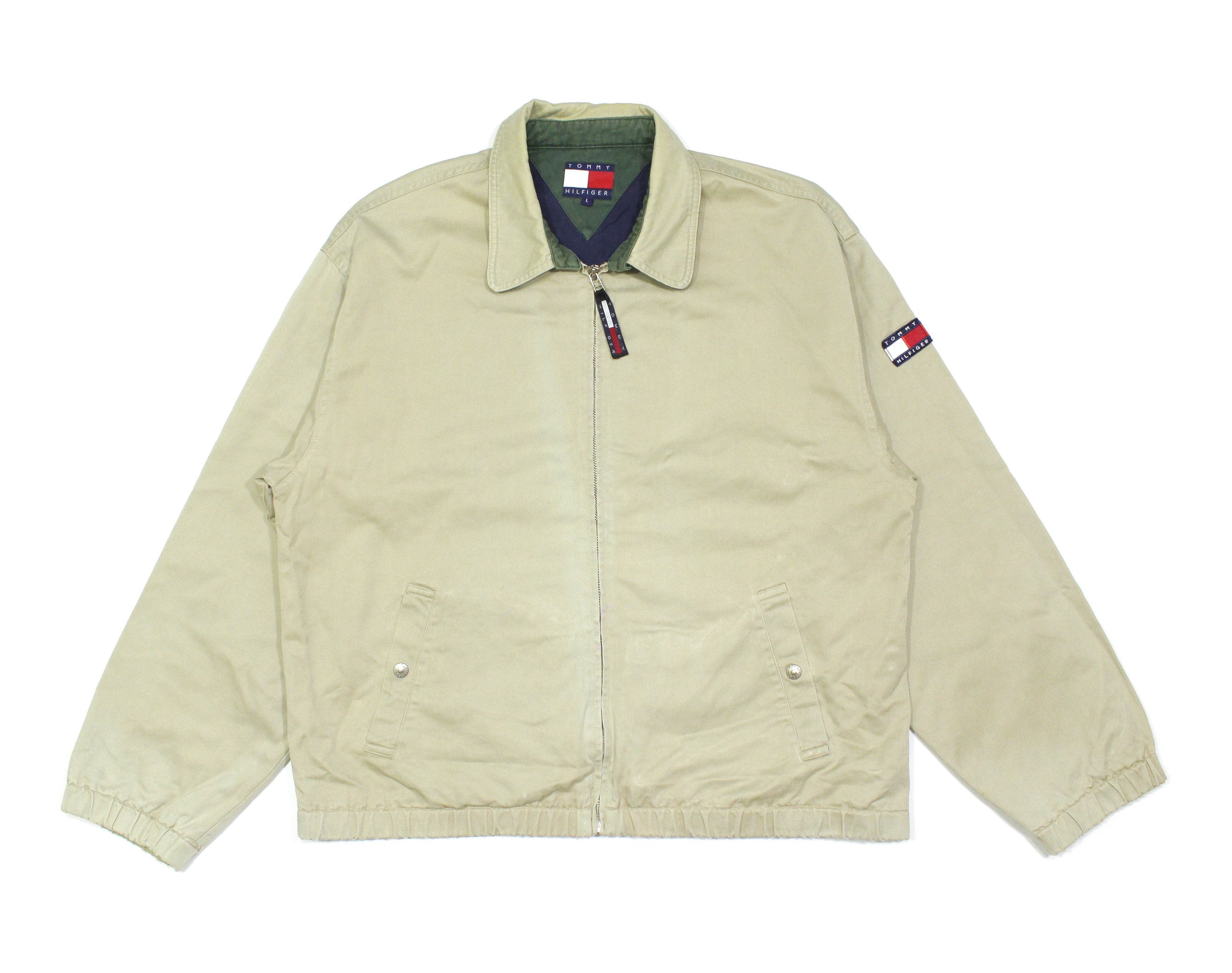 Tommy Hilfiger 90S Patch Logo Blouson Jacket Vintage Size US L / EU 52-54 / 3 - 1 Thumbnail