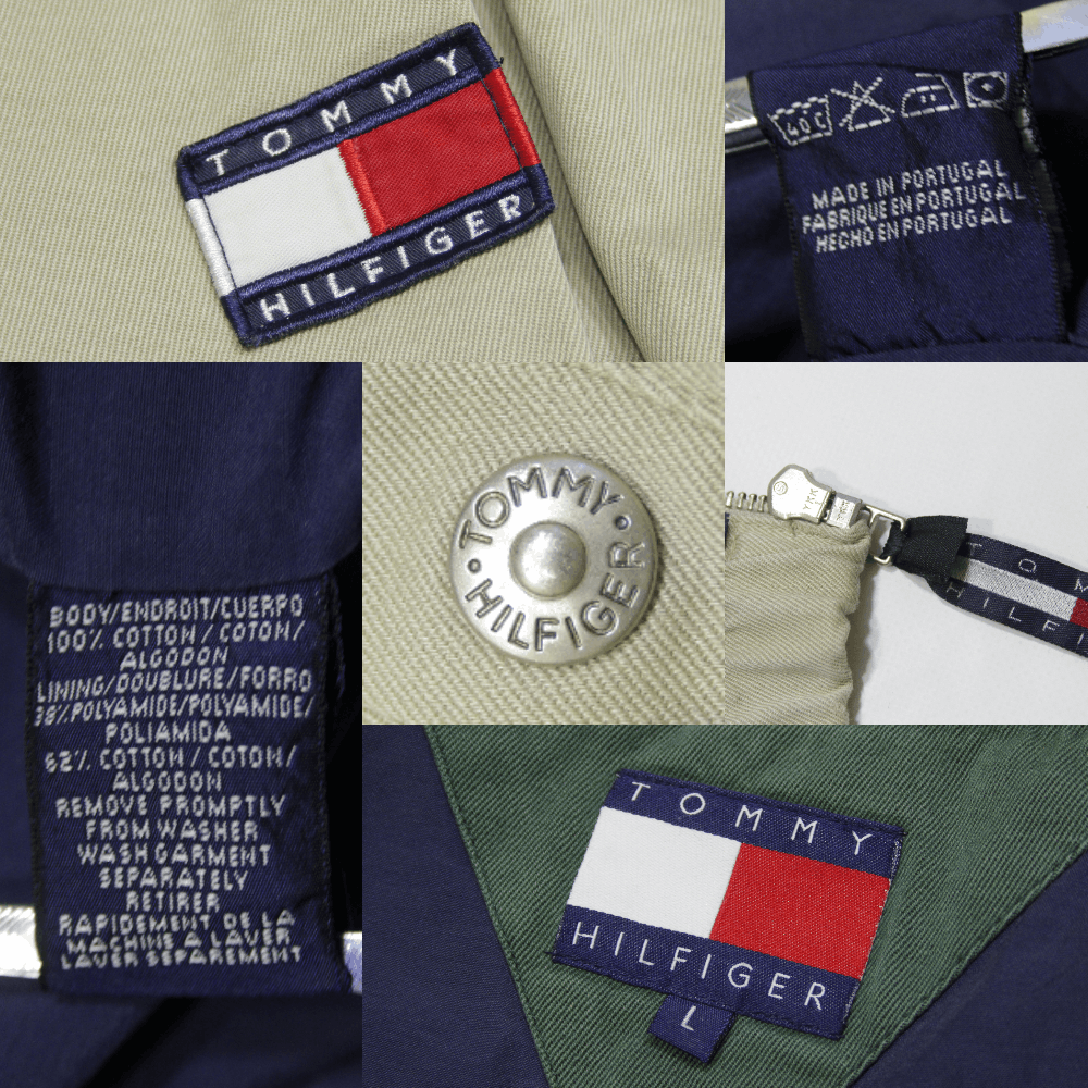 Tommy Hilfiger 90S Patch Logo Blouson Jacket Vintage Size US L / EU 52-54 / 3 - 13 Thumbnail