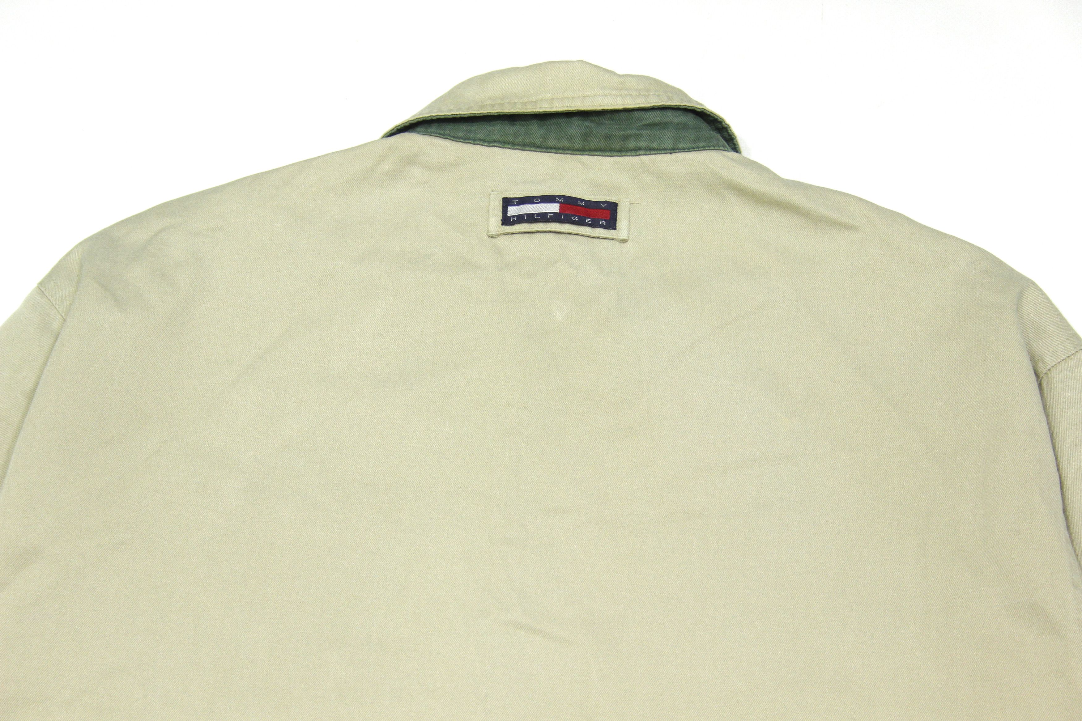 Tommy Hilfiger 90S Patch Logo Blouson Jacket Vintage Size US L / EU 52-54 / 3 - 4 Thumbnail