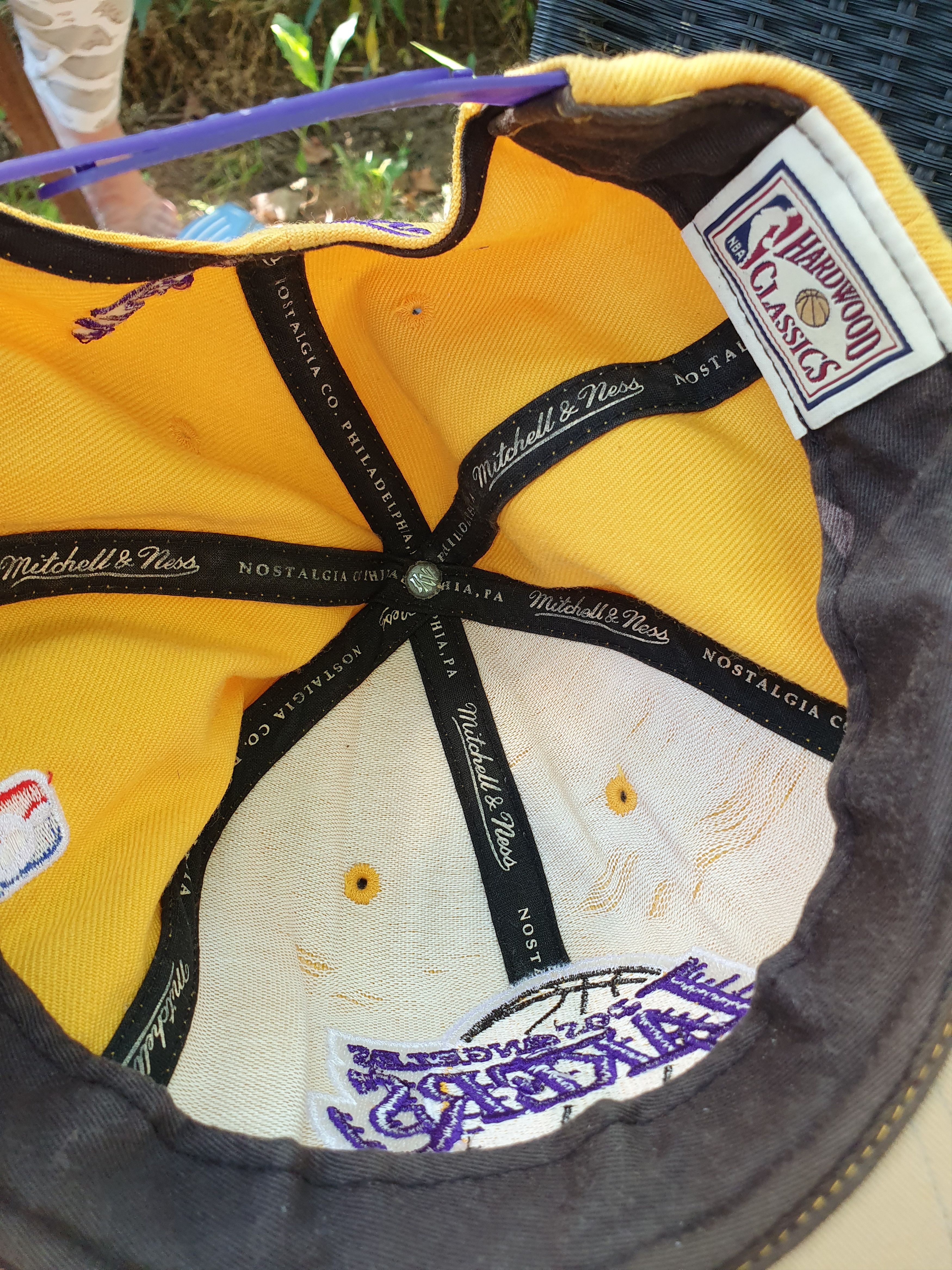 Mitchell & Ness × NBA LA Lakers Mitchell & Ness Hardwood Snapback Hat size all Size ONE SIZE - 16 Thumbnail