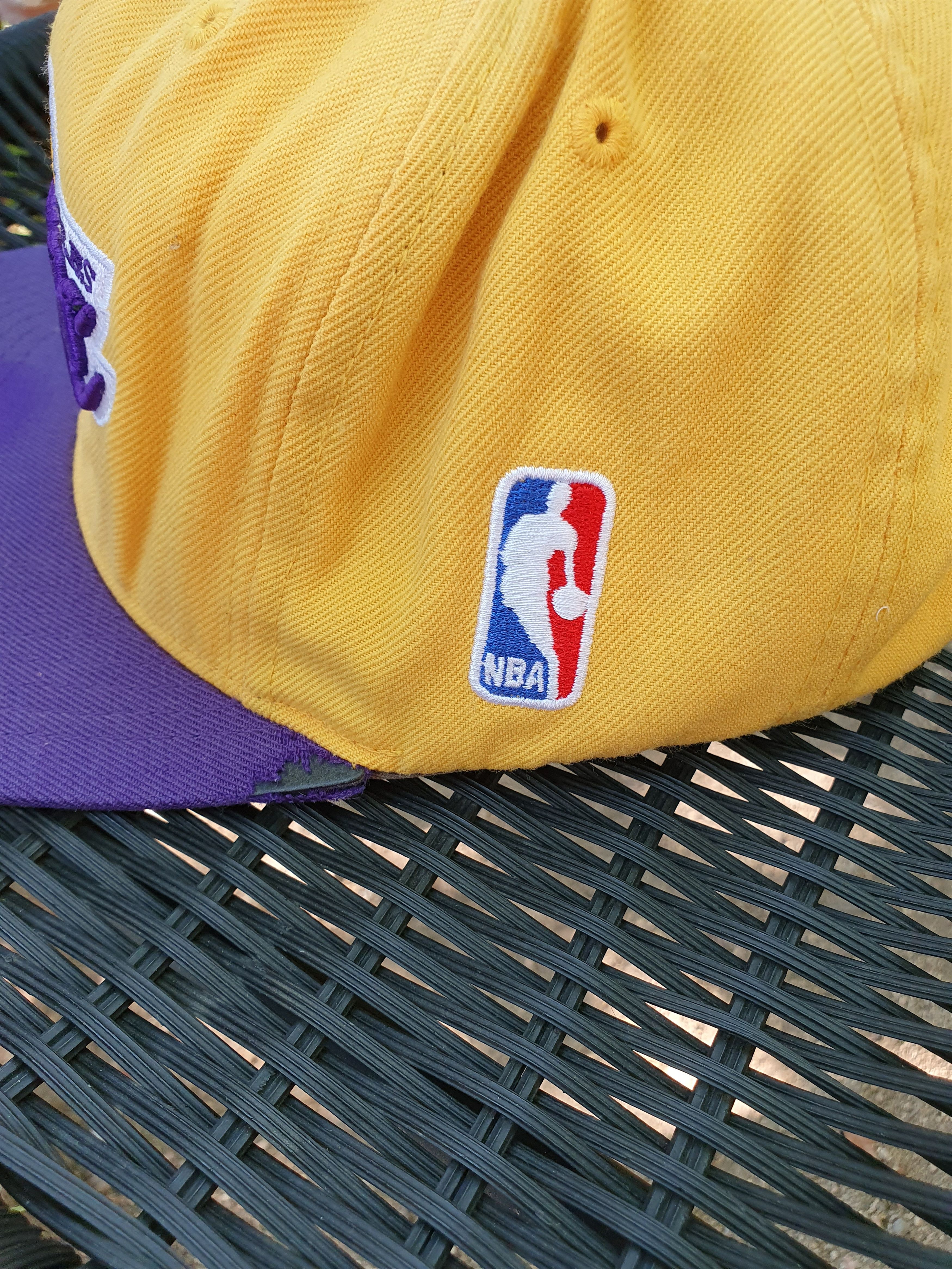 Mitchell & Ness × NBA LA Lakers Mitchell & Ness Hardwood Snapback Hat size all Size ONE SIZE - 4 Thumbnail