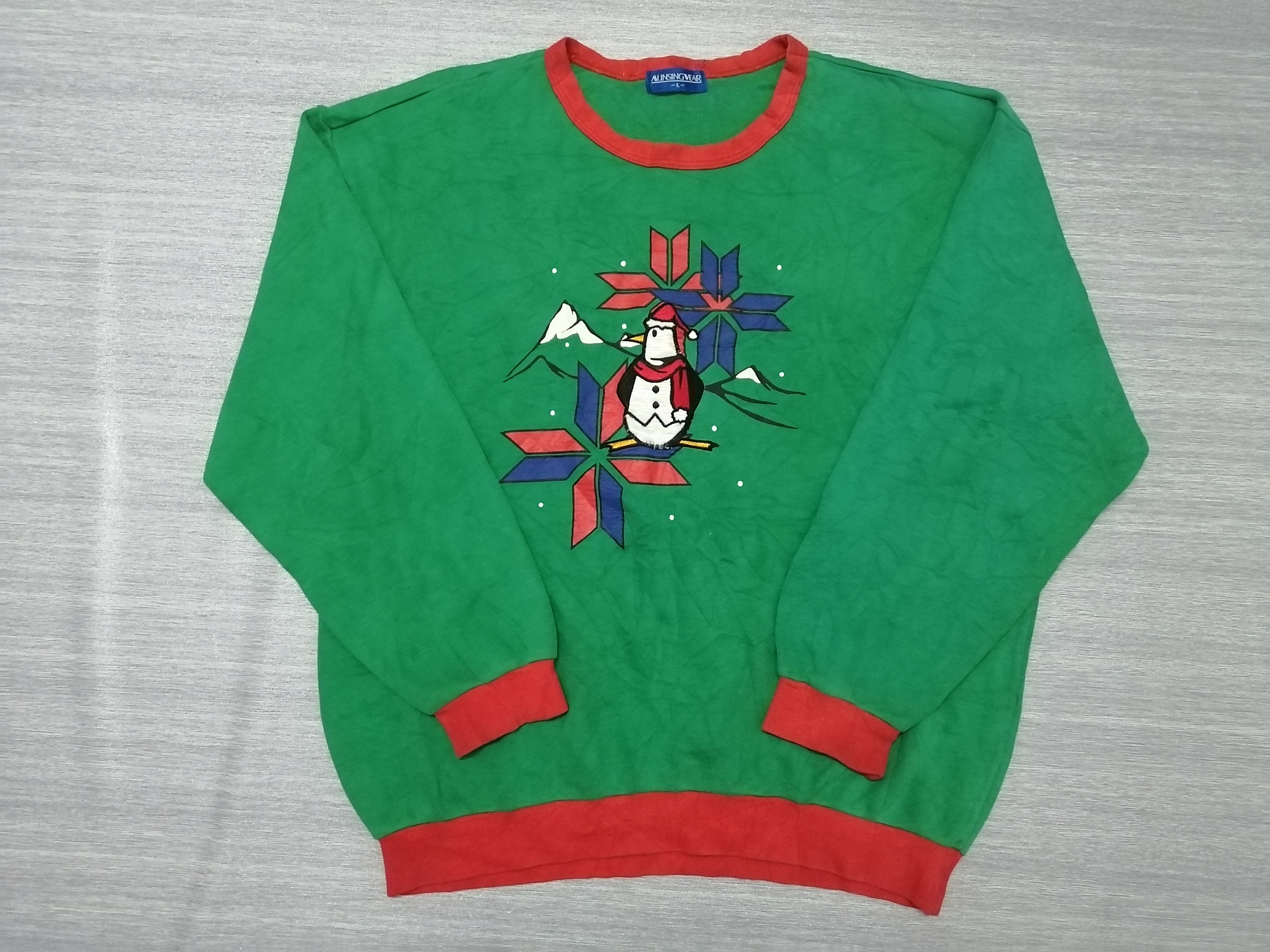 Vintage MUNSINGWEAR PENGUIN Snowman Sweatshirt
