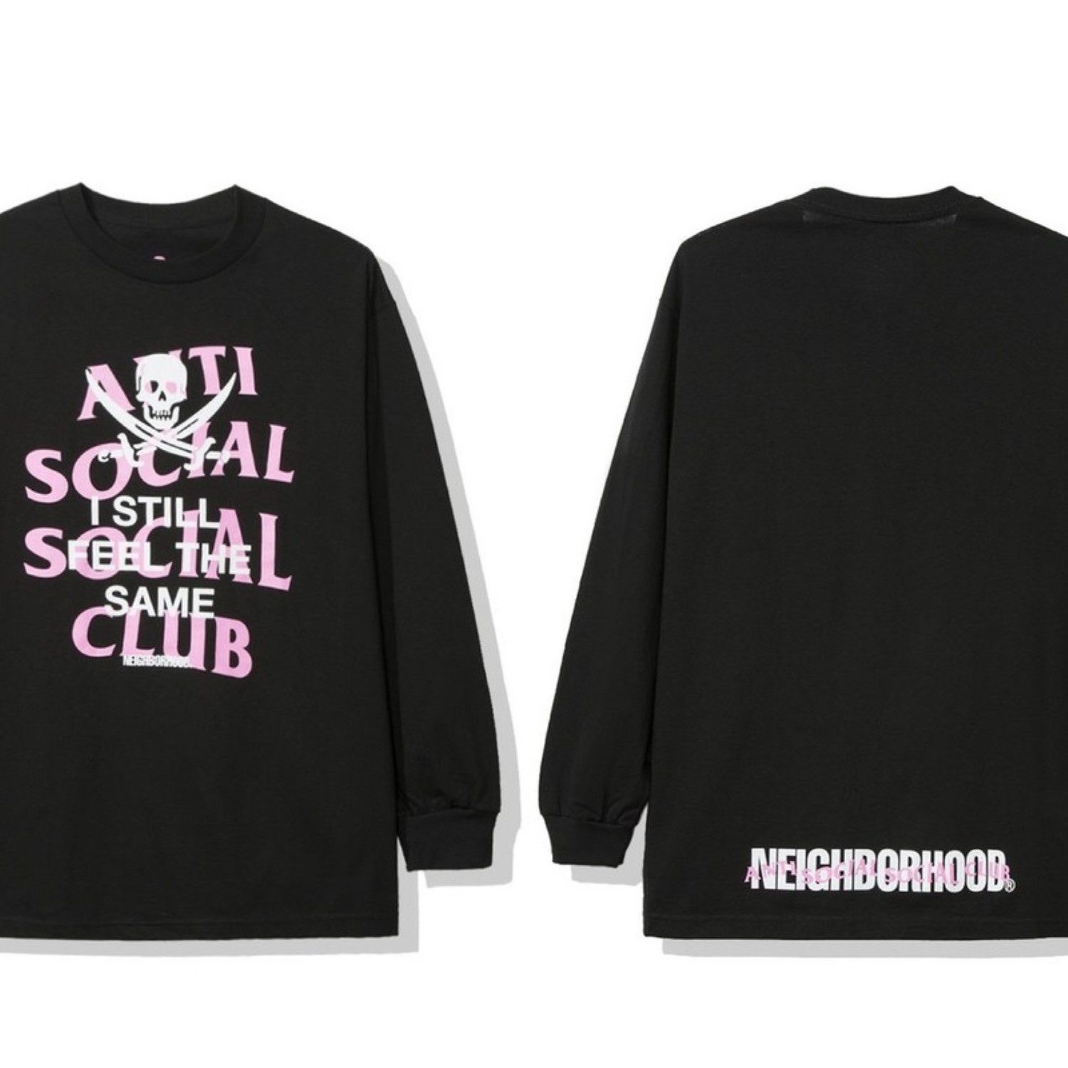 Anti Social Social Club × Neighborhood ASSC X Neighborhood Black 