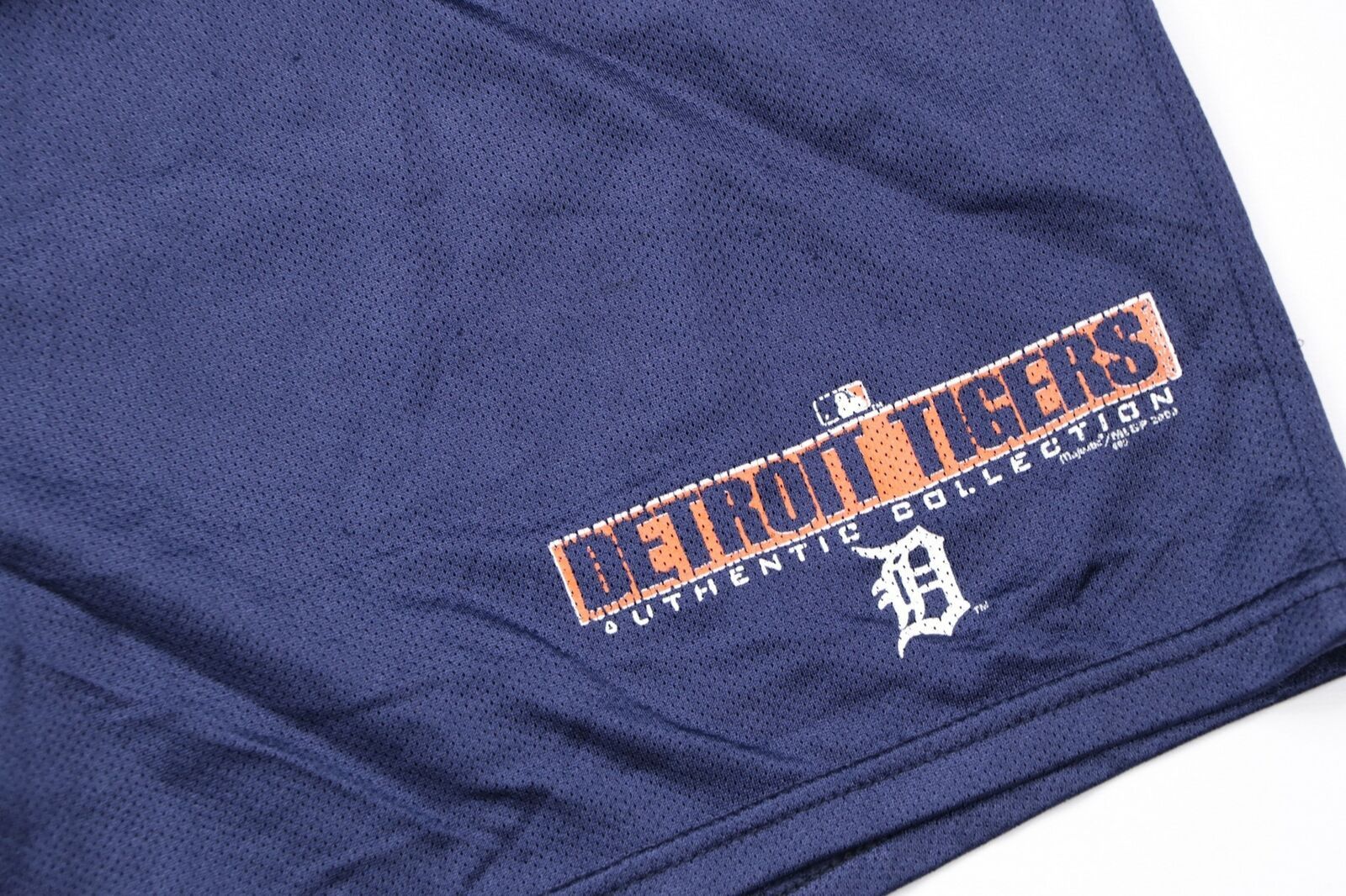 Vintage Vintage Majestic Detroit Tigers Baseball Spell Out Shorts Size US 36 / EU 52 - 3 Thumbnail