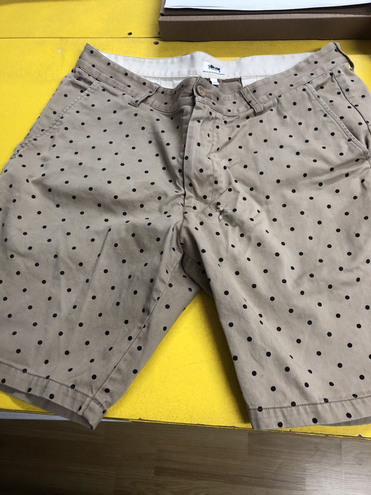 【即完】25SS STUSSY x TEKLA POPLIN SHORTS Poplin pyjamas – shorts – Hand Drawn Stripes | Tekla Fabrics
