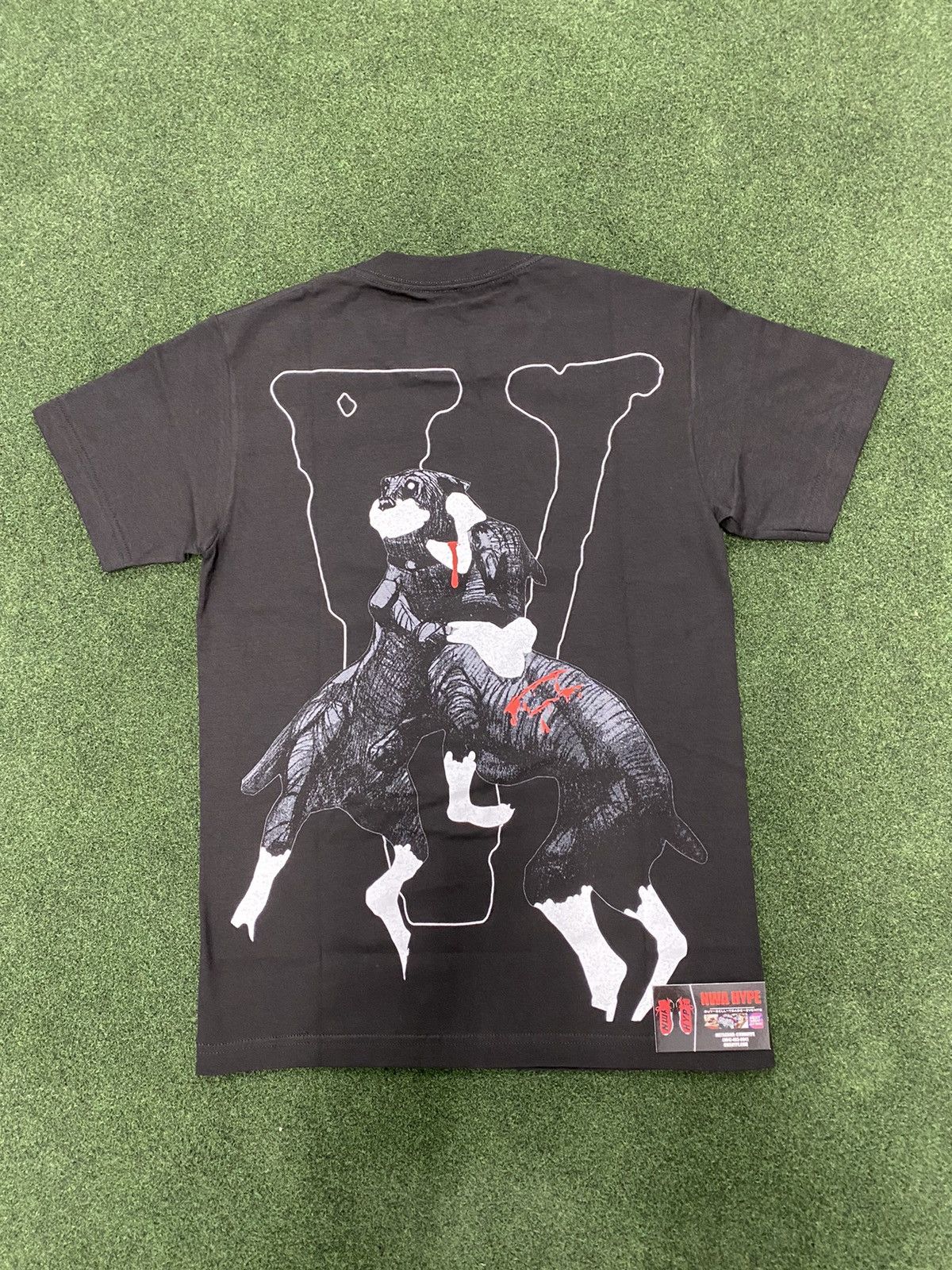 Vlone Vlone x city morgue dogs tee black | Grailed