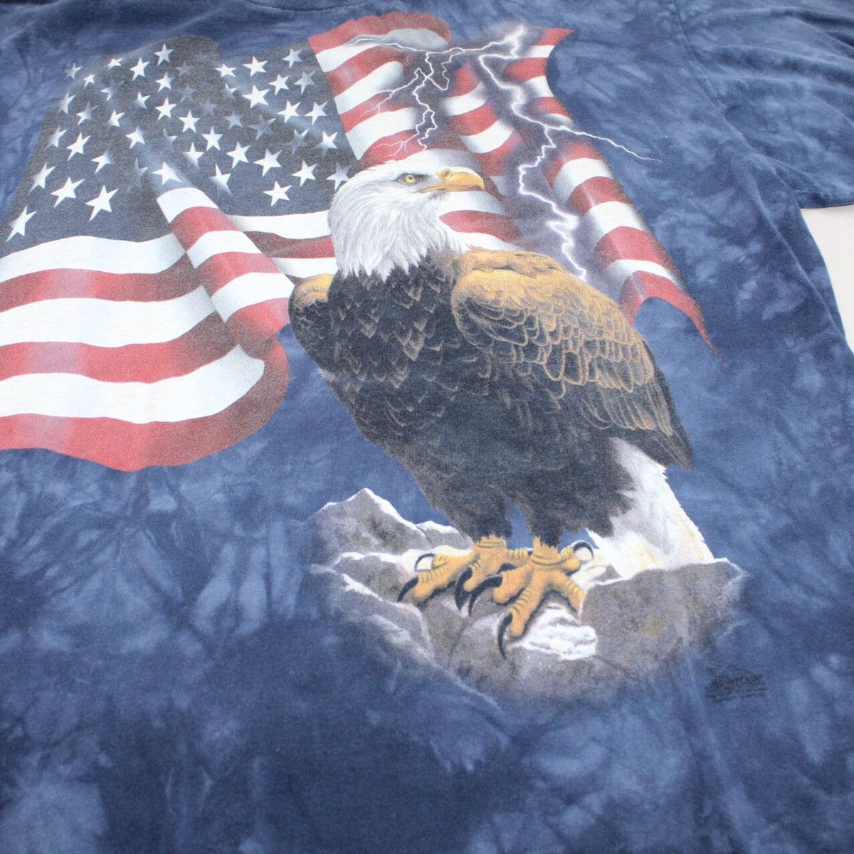 The Mountain Custom Dyed Lightning Bald Eagle Tee Size US XXL / EU 58 / 5 - 3 Thumbnail
