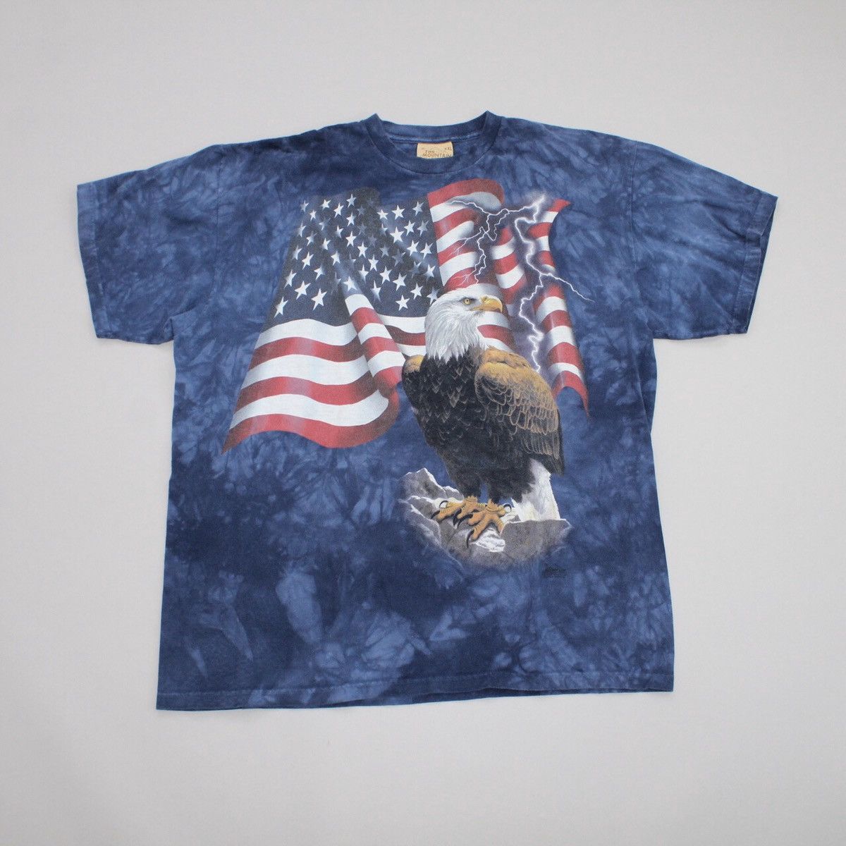 The Mountain Custom Dyed Lightning Bald Eagle Tee Size US XXL / EU 58 / 5 - 1 Thumbnail