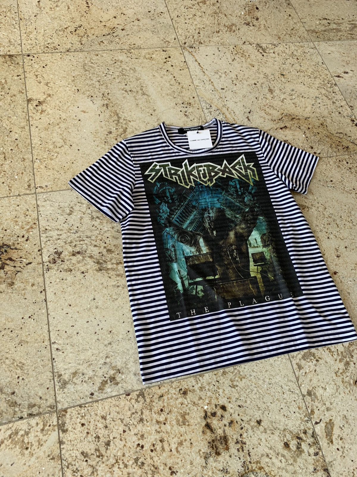 Junya Watanabe “Strikeback” Stripe Tee, SS Size US XS / EU 42 / 0 - 2 Thumbnail