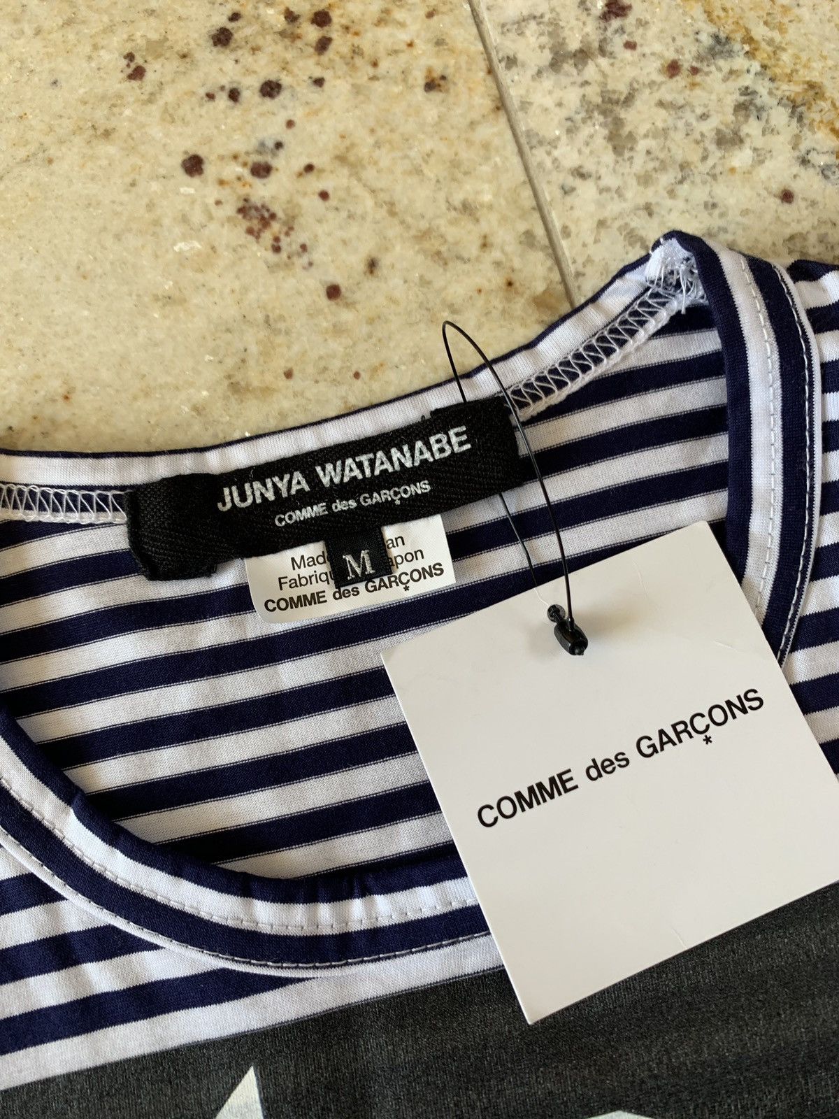 Junya Watanabe “Strikeback” Stripe Tee, SS Size US XS / EU 42 / 0 - 5 Thumbnail