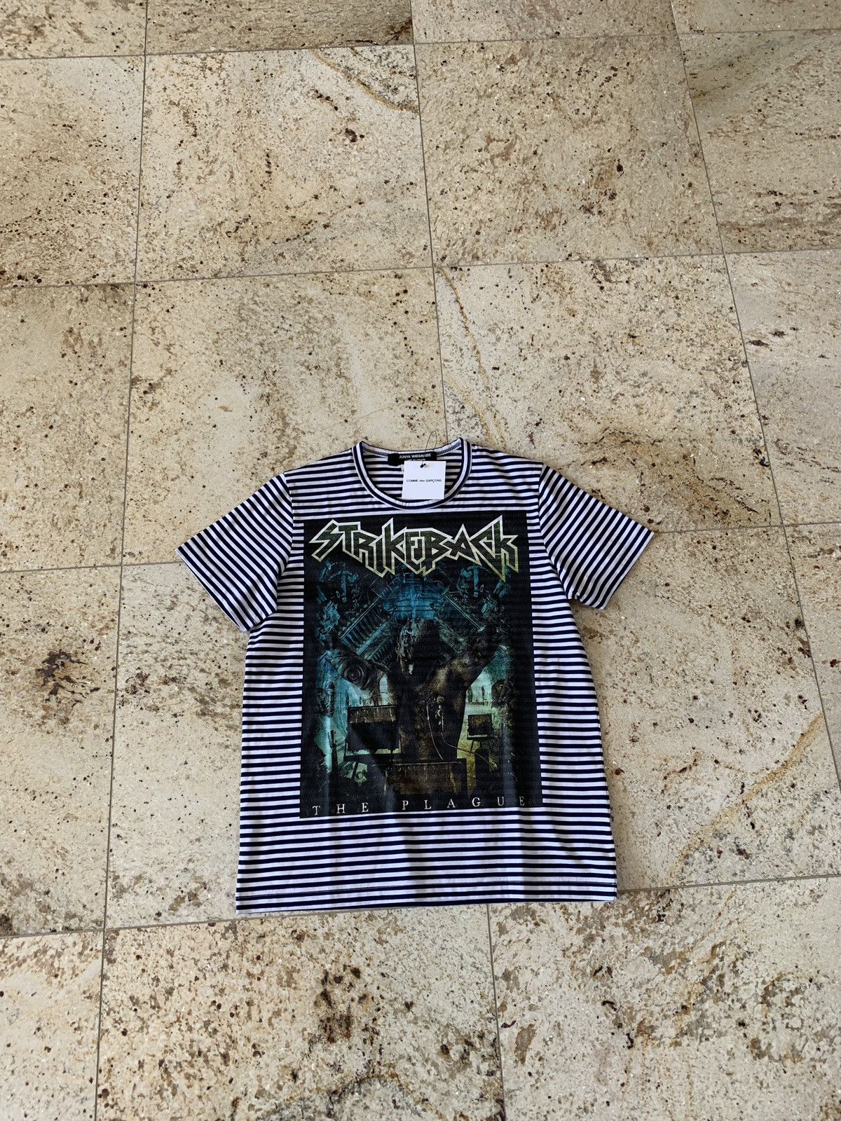 Junya Watanabe “Strikeback” Stripe Tee, SS Size US XS / EU 42 / 0 - 1 Thumbnail