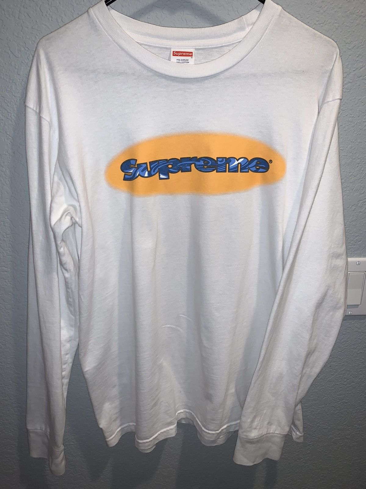 Supreme Ripple L/S Tee Size US M / EU 48-50 / 2 - 3 Thumbnail