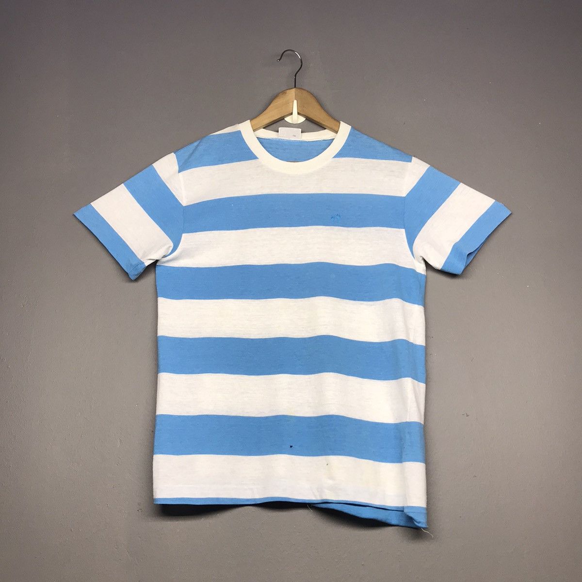 VINTAGE HANG TEN STRIPE SURF SKATE T-SHIRT