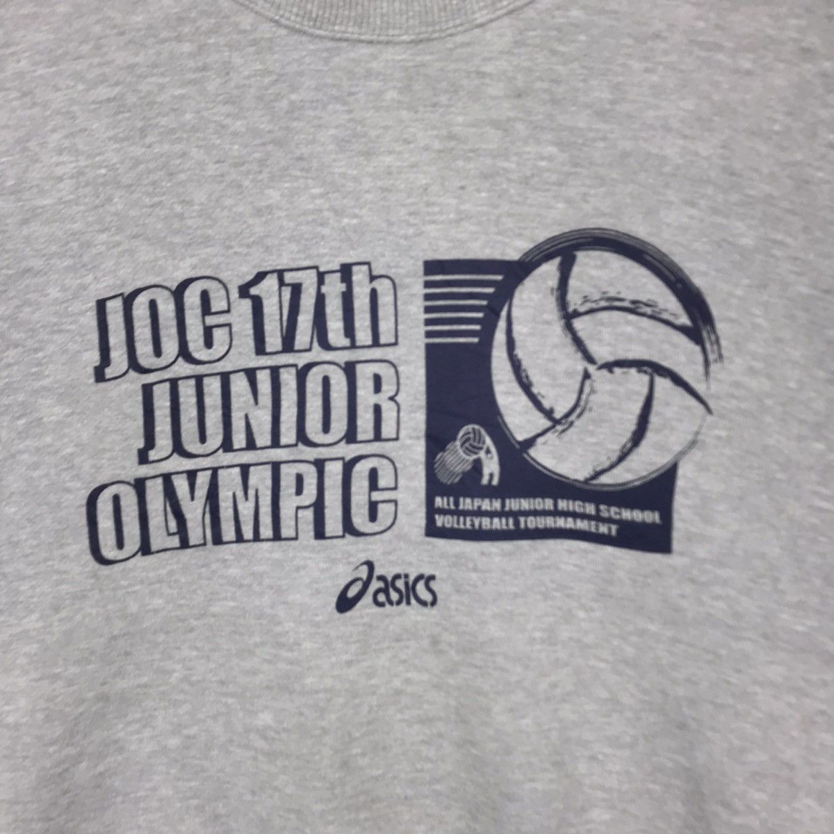 Asics × Vintage Asics Sweatshirt Junior Olympic Volleyball Japan High School Size US M / EU 48-50 / 2 - 2 Thumbnail