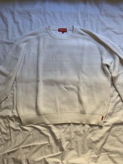 Supreme Striped Raglan Sweater | Grailed