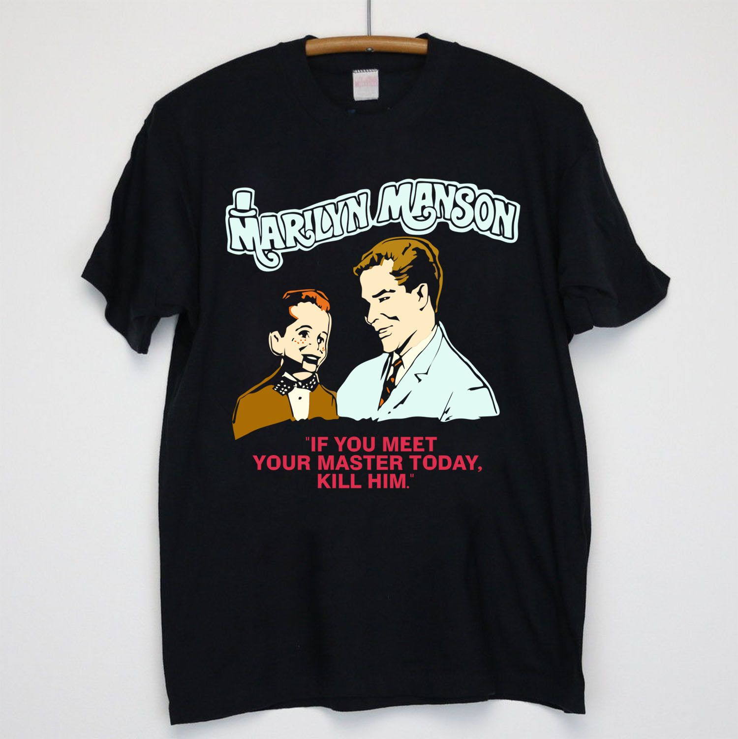 Vintage MARILYN MANSON 1996 MEET YOUR MASTER KILL HIM CONCERT 90s | Grailed