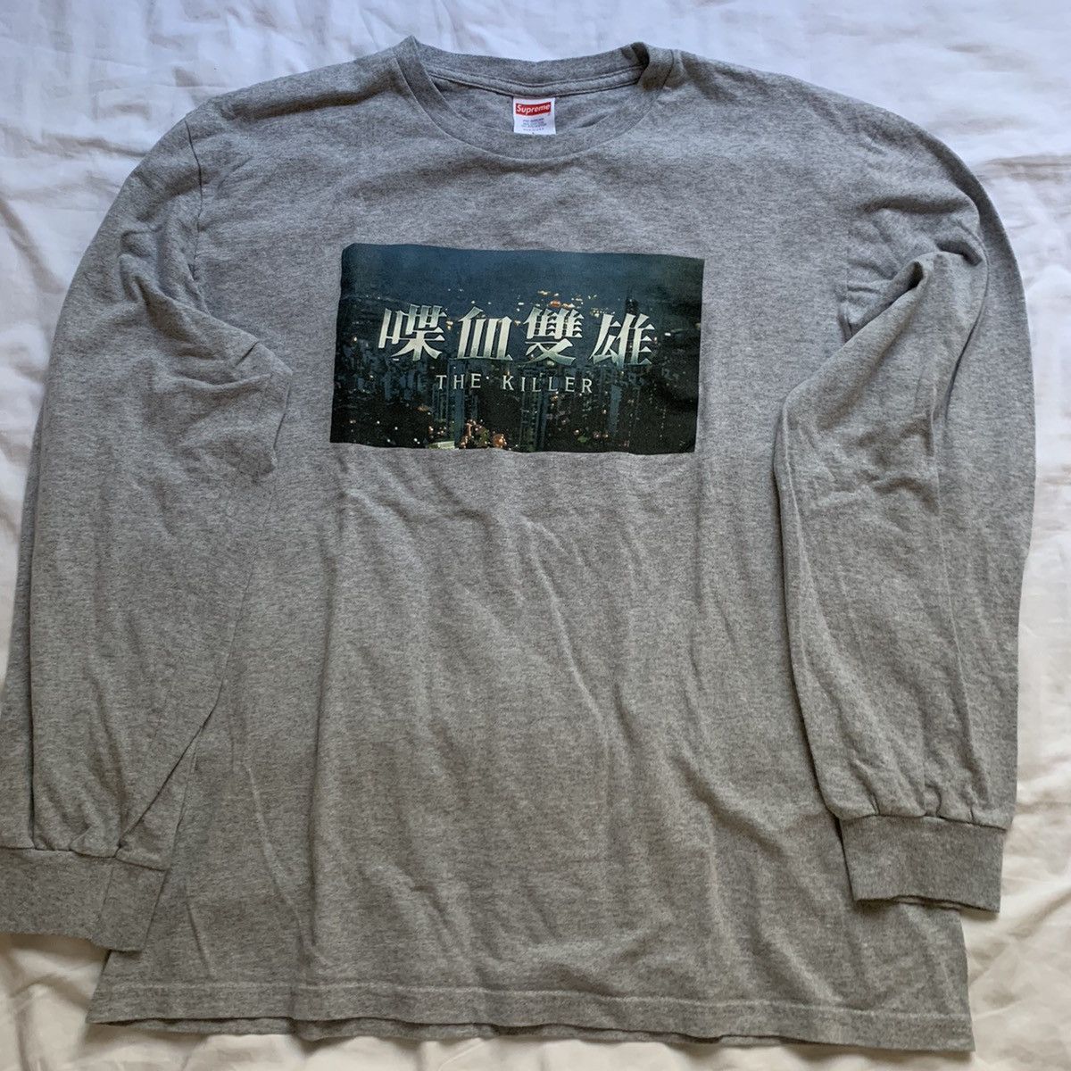 The Killer L/S Tee Heather Grey