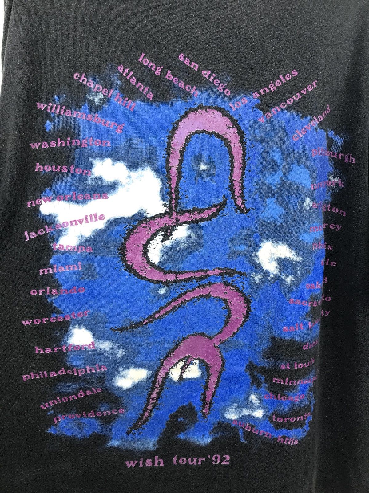Band Tees The Cure Wish Tour 92 Size US XL / EU 56 / 4 - 8 Thumbnail