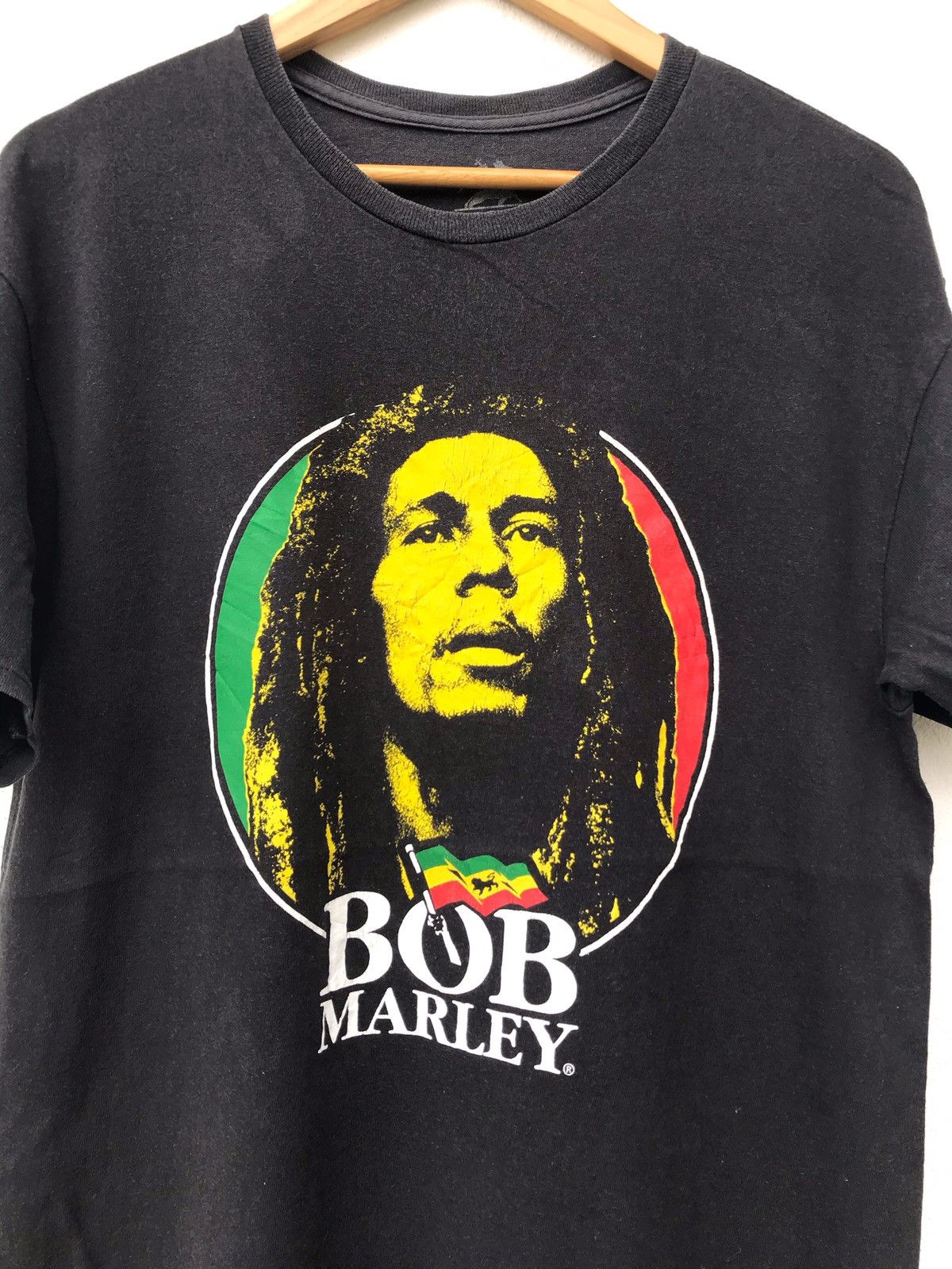 Band Tees × Vintage Rare Design Singer Bob Marley Reggae Rasta Size US L / EU 52-54 / 3 - 2 Thumbnail