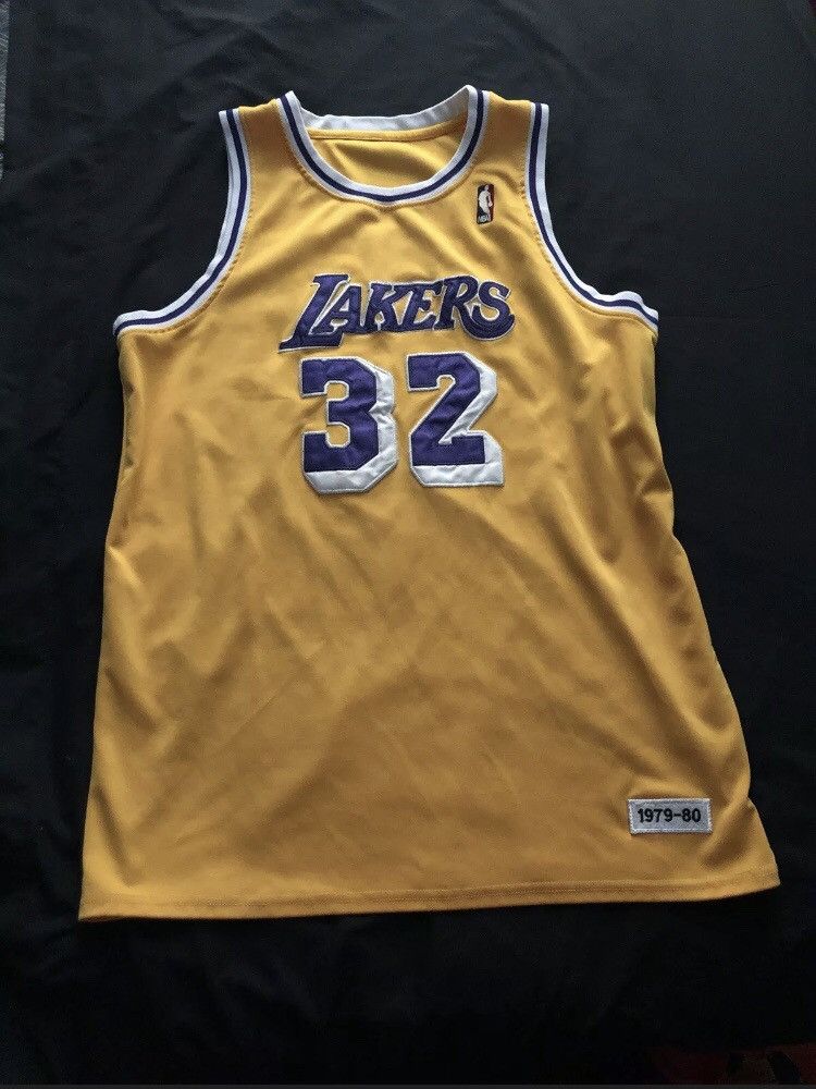 Vintage Magic Johnson Lakers Jersey 79-80 Rookie Size US XL / EU 56 / 4 - 1 Thumbnail