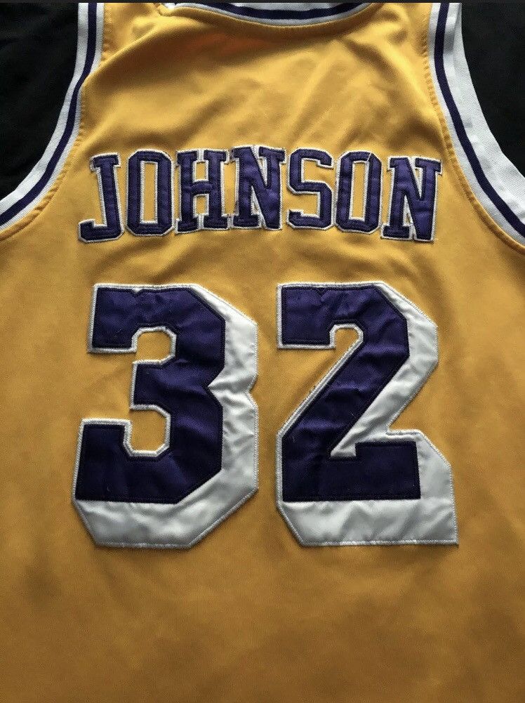 Vintage Magic Johnson Lakers Jersey 79-80 Rookie Size US XL / EU 56 / 4 - 5 Thumbnail