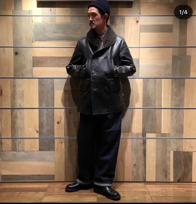 Nigel Cabourn NIGEL CABOURN HORSEHIDE CAR COAT | Grailed