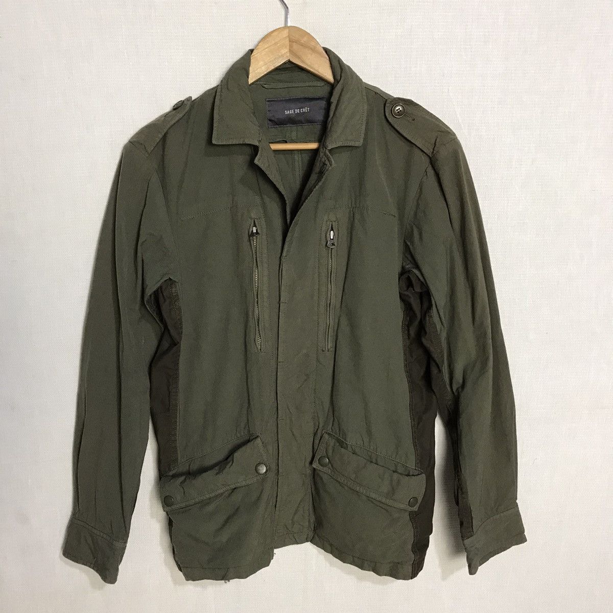 Japanese Brand Sage de cret military style jacket made in japan | Grailed